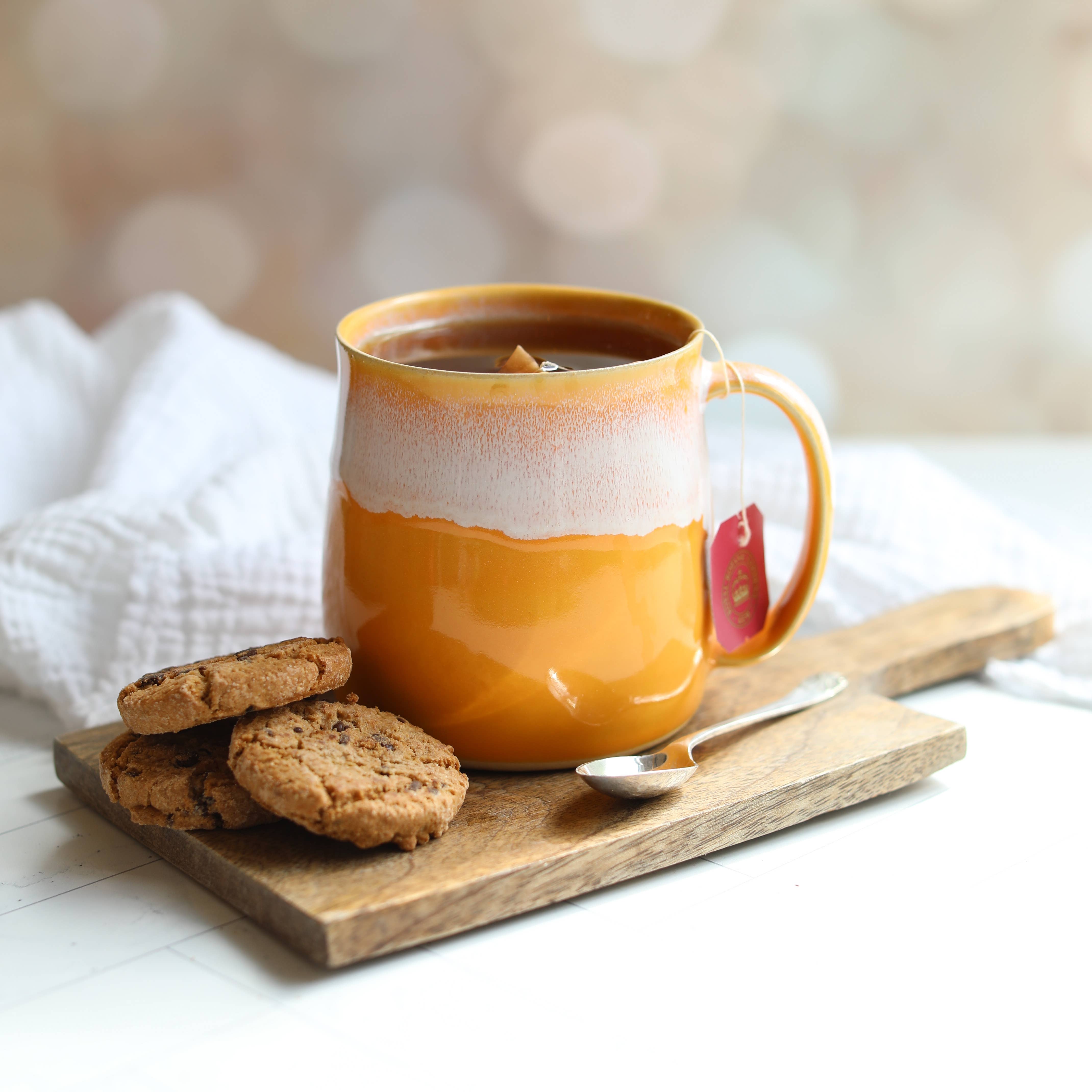 Mustard Handmade Coffee Mug