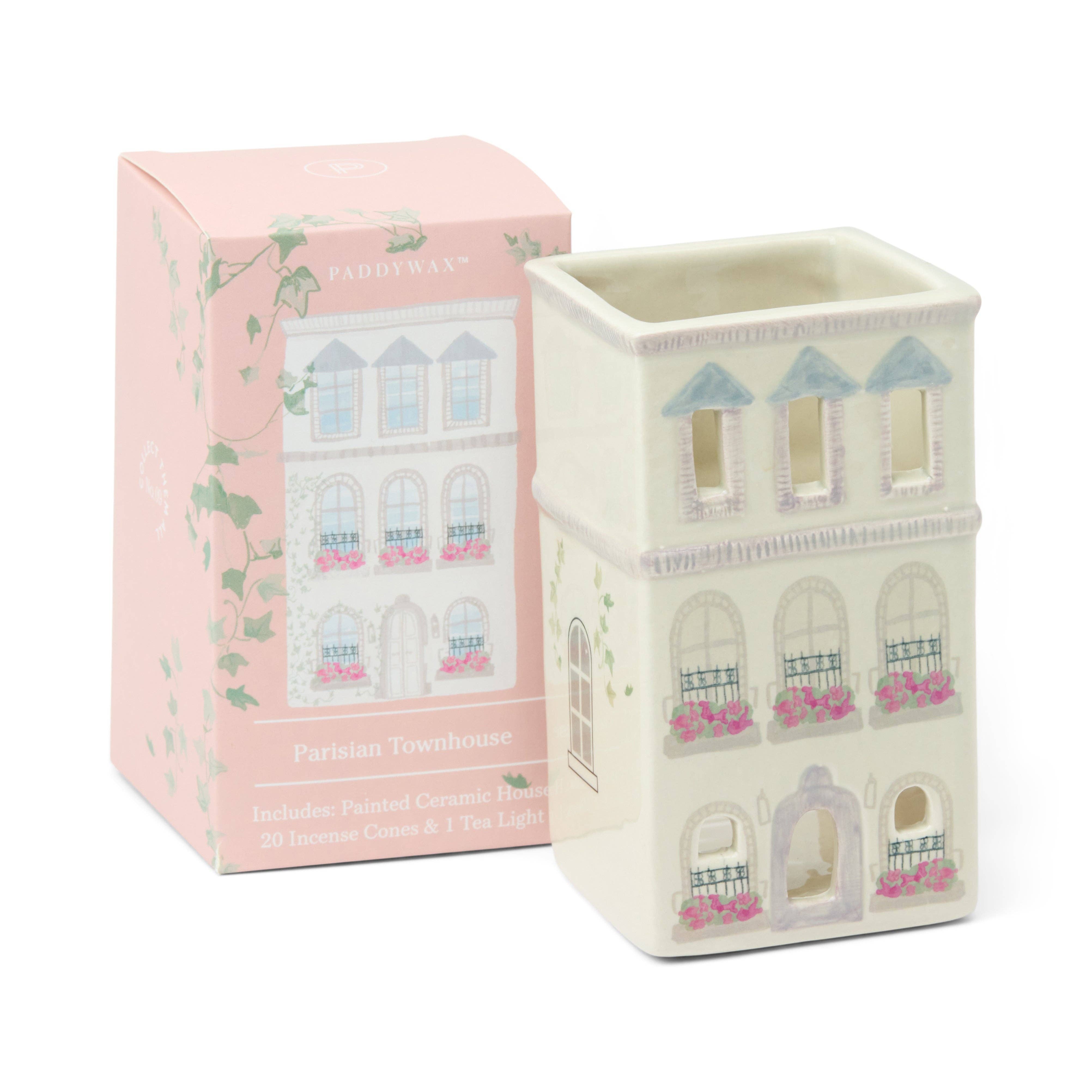 Parisian Townhouse Style Incense & Tea Light Holder