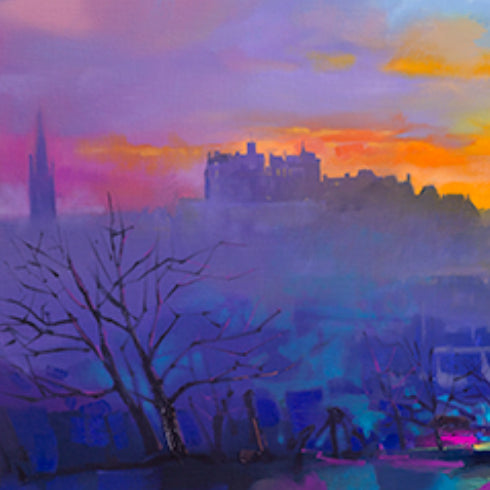 Calton Hill Art Print