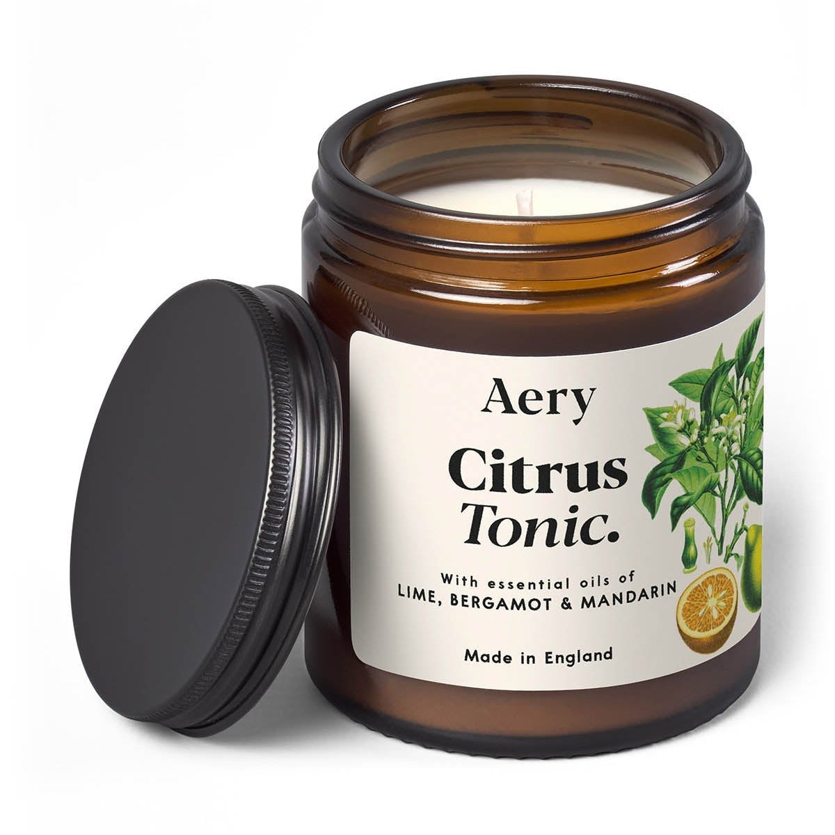 Citrus Tonic Scented Jar Candle