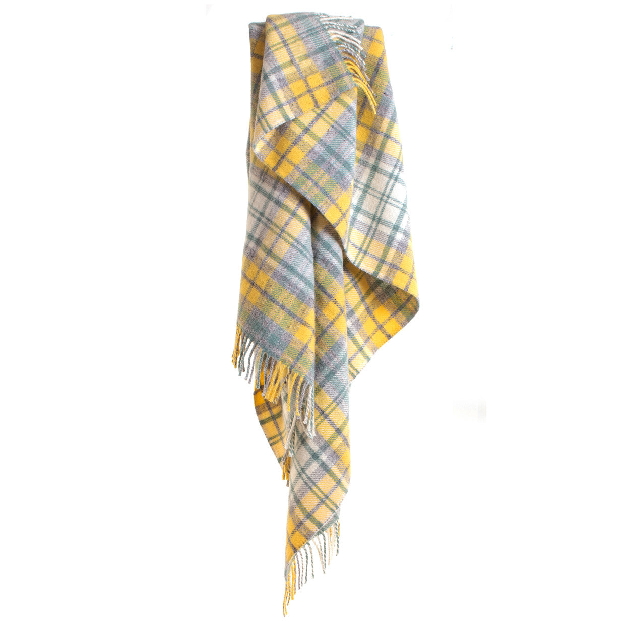 Cottage Ocean Check Throw
