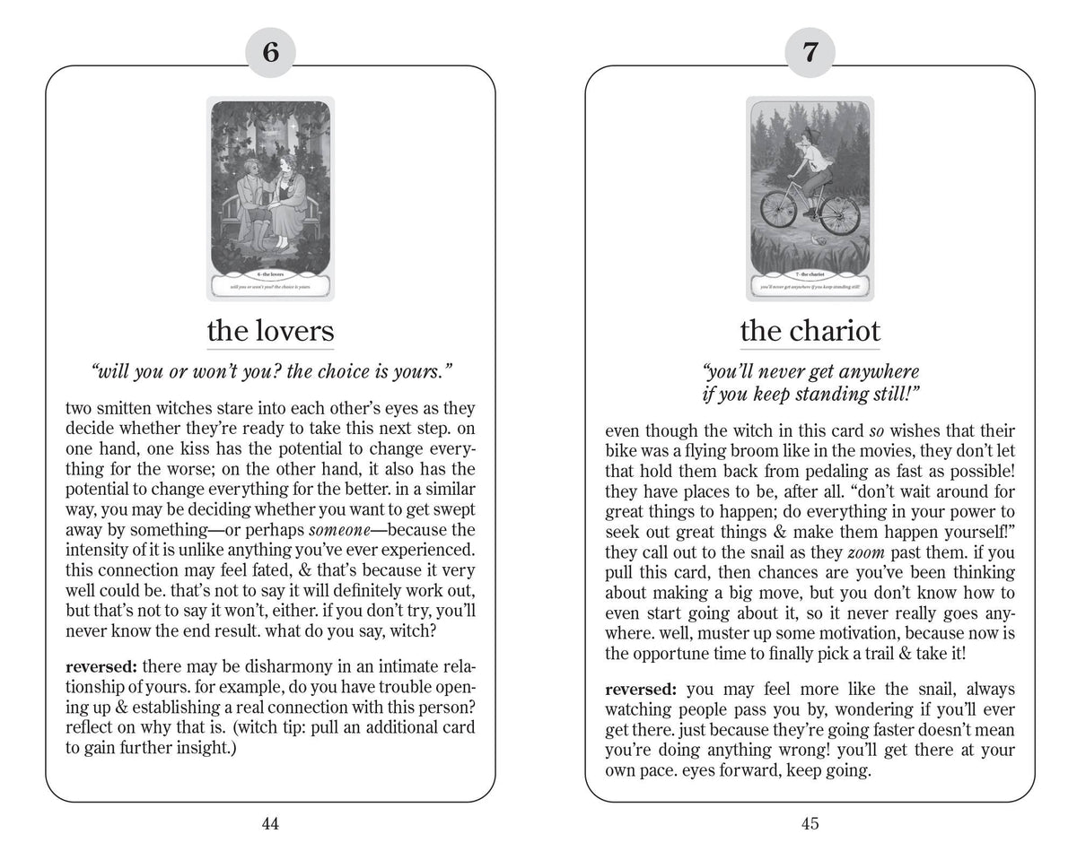 Cozy Witch Tarot Deck & Guidebook