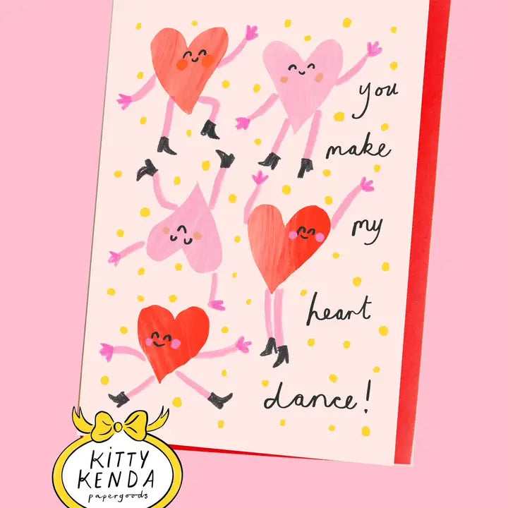 Heart Dance Card