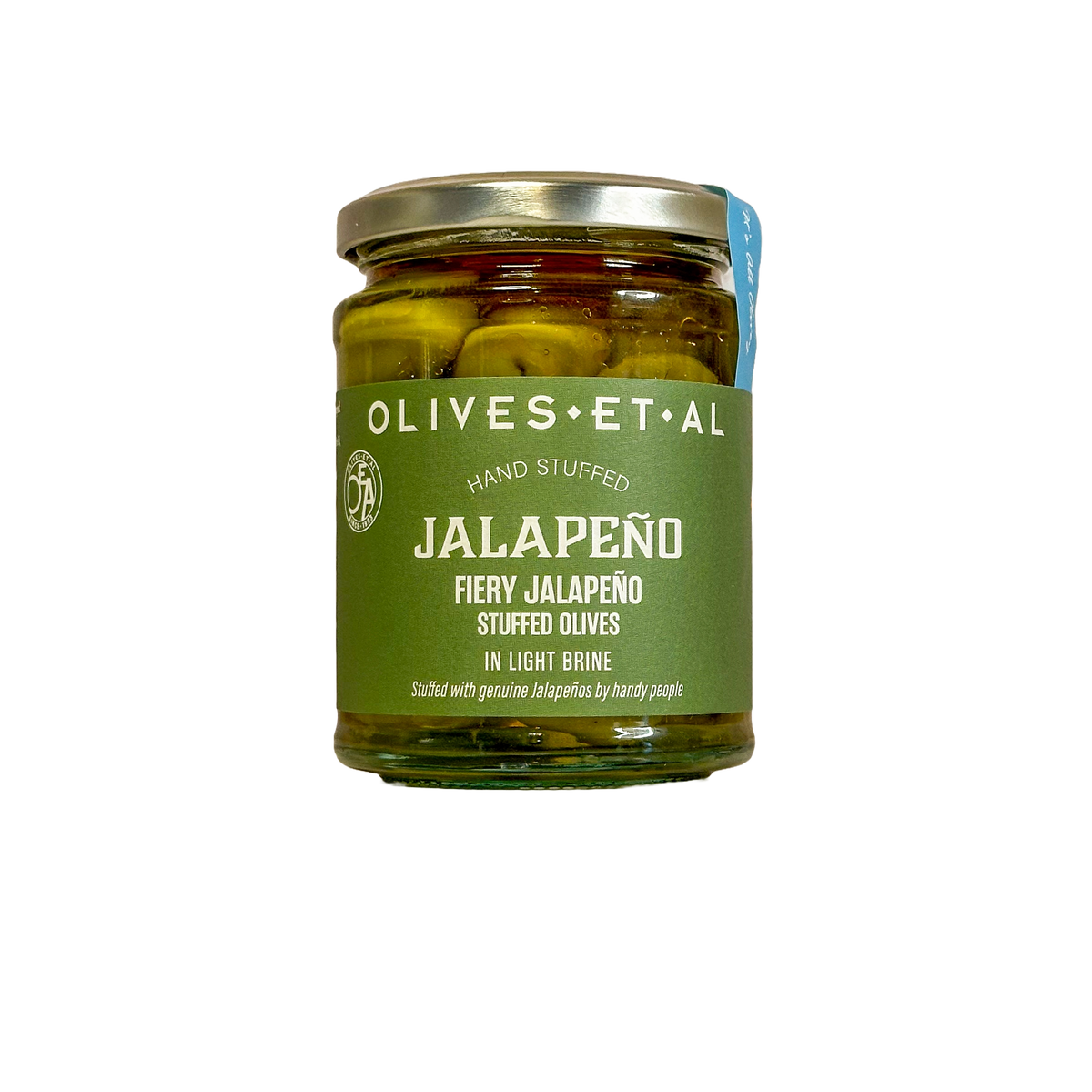 Fiery-ish Jalapeno Stuffed Olives