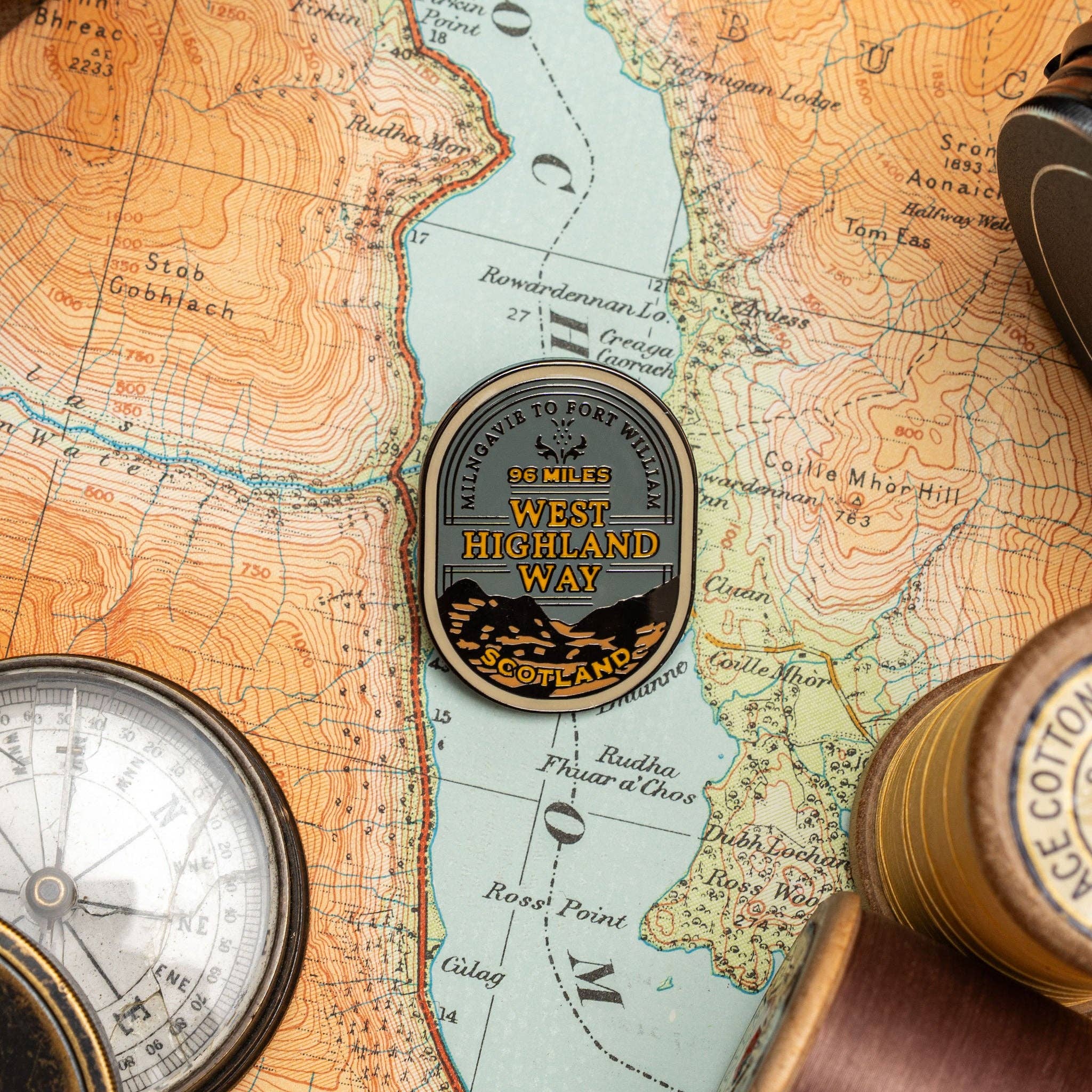 West Highland Way Enamel Pin