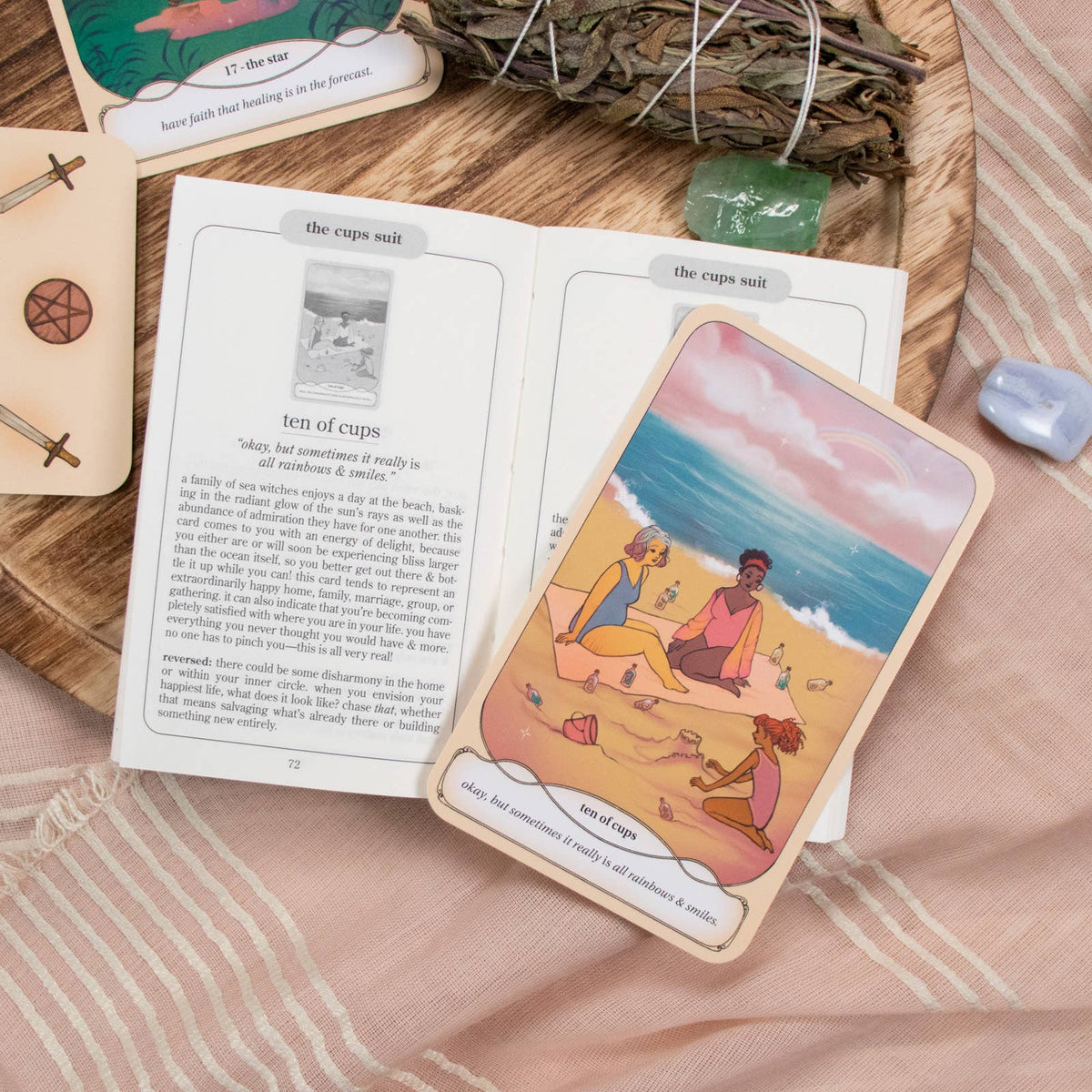 Cozy Witch Tarot Deck & Guidebook