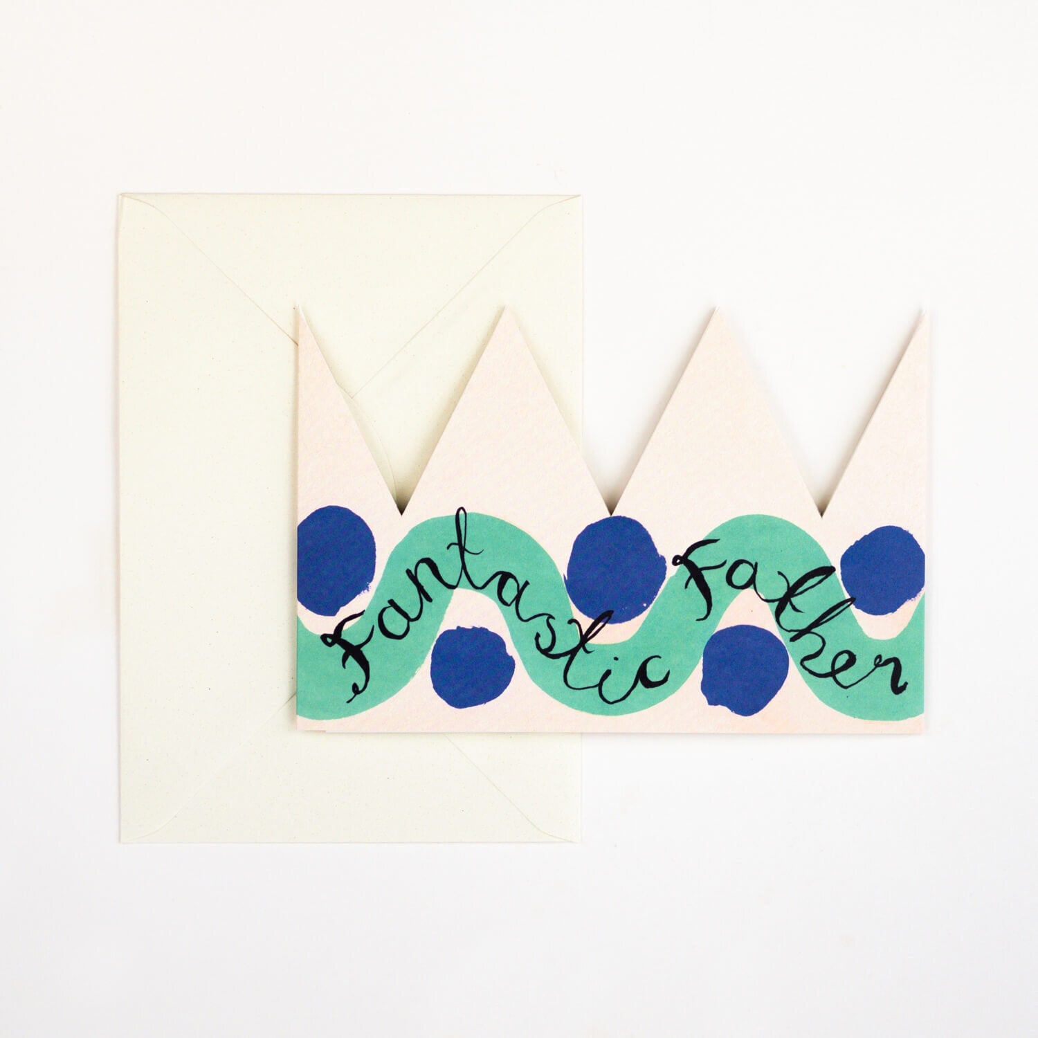 Fantastic Father Party Hat Card