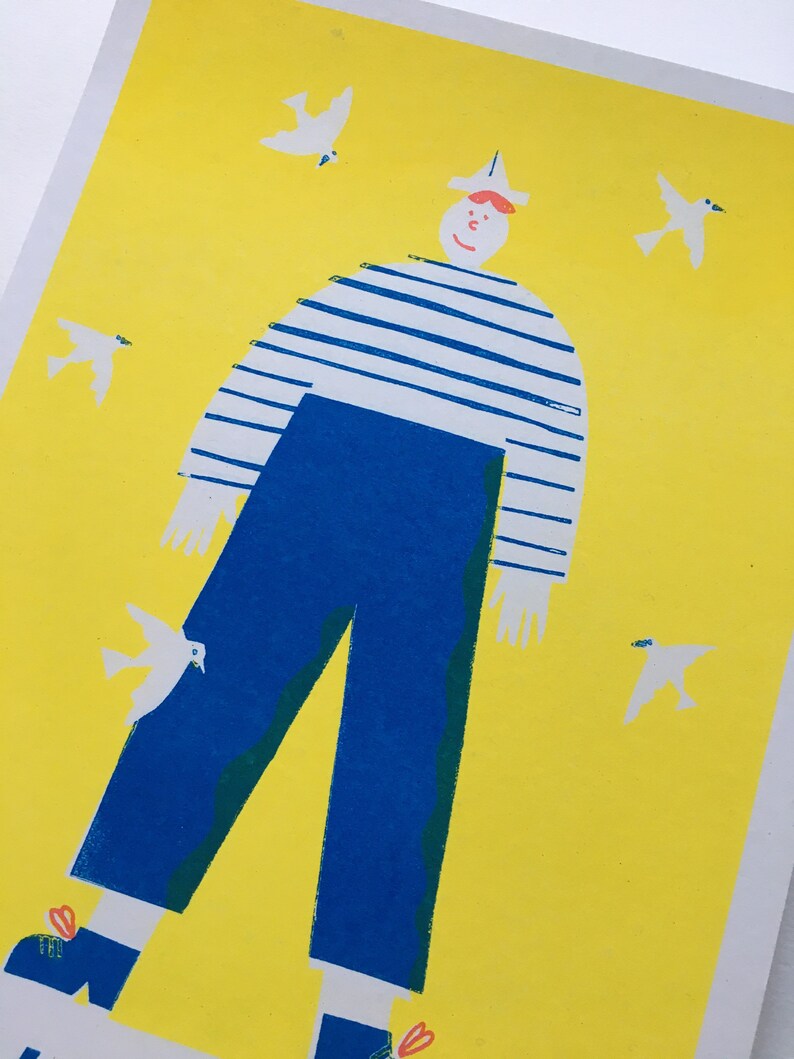 Gulls Art Print
