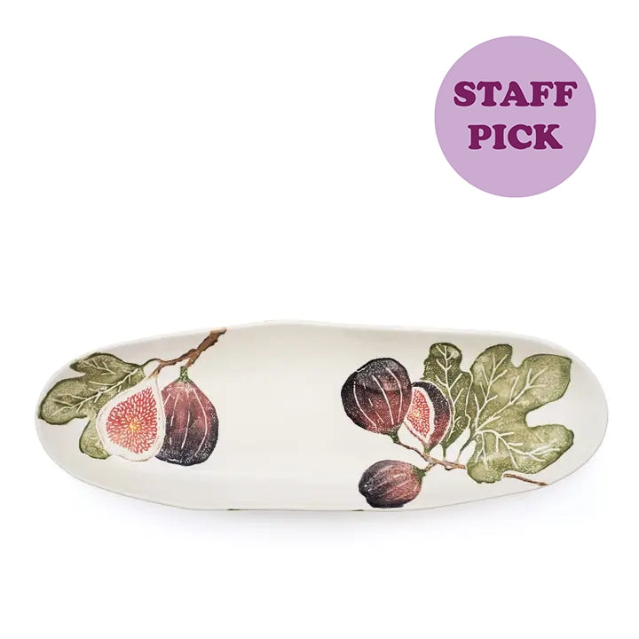 Earthenware Fig Platter