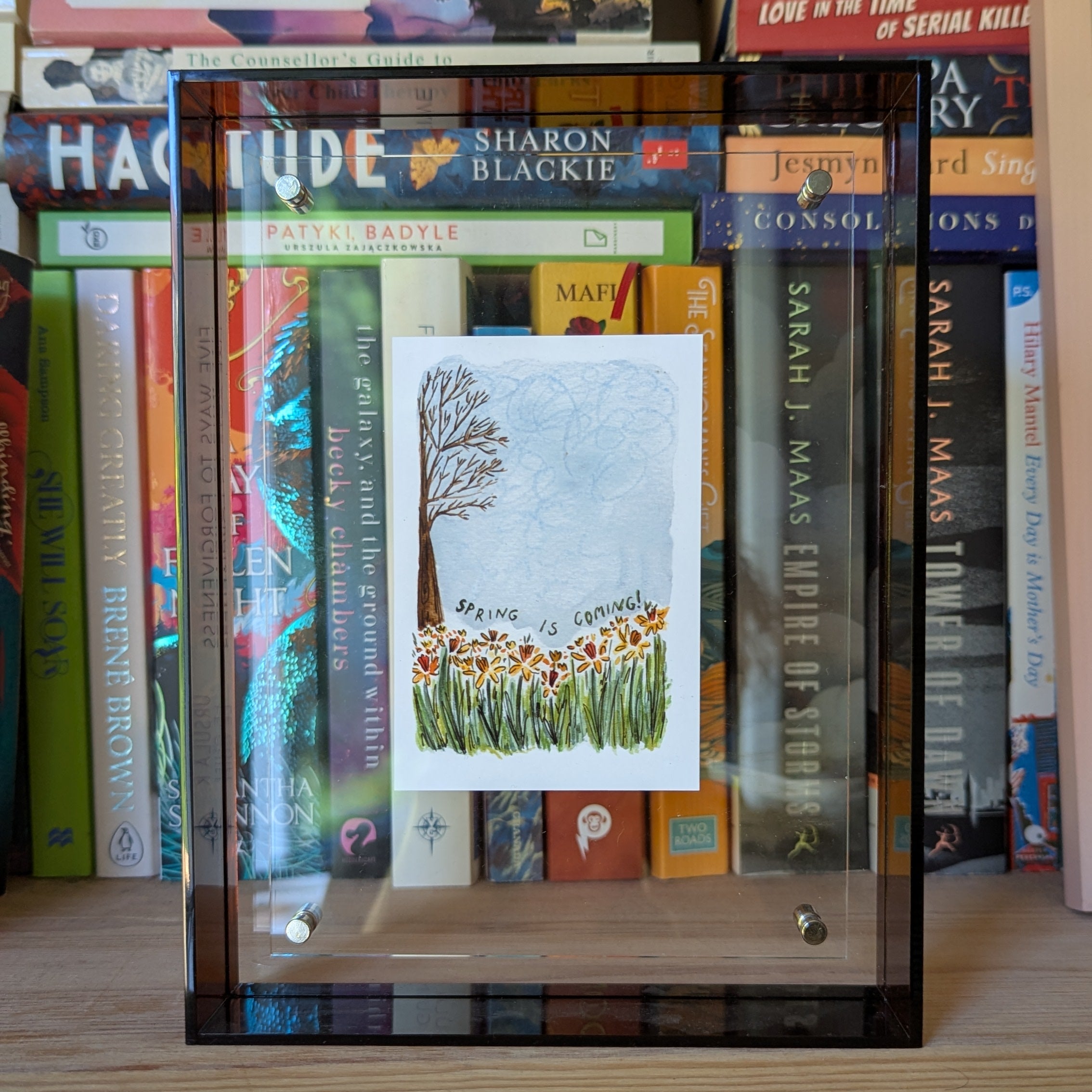 Medium Amber Acrylic Frame
