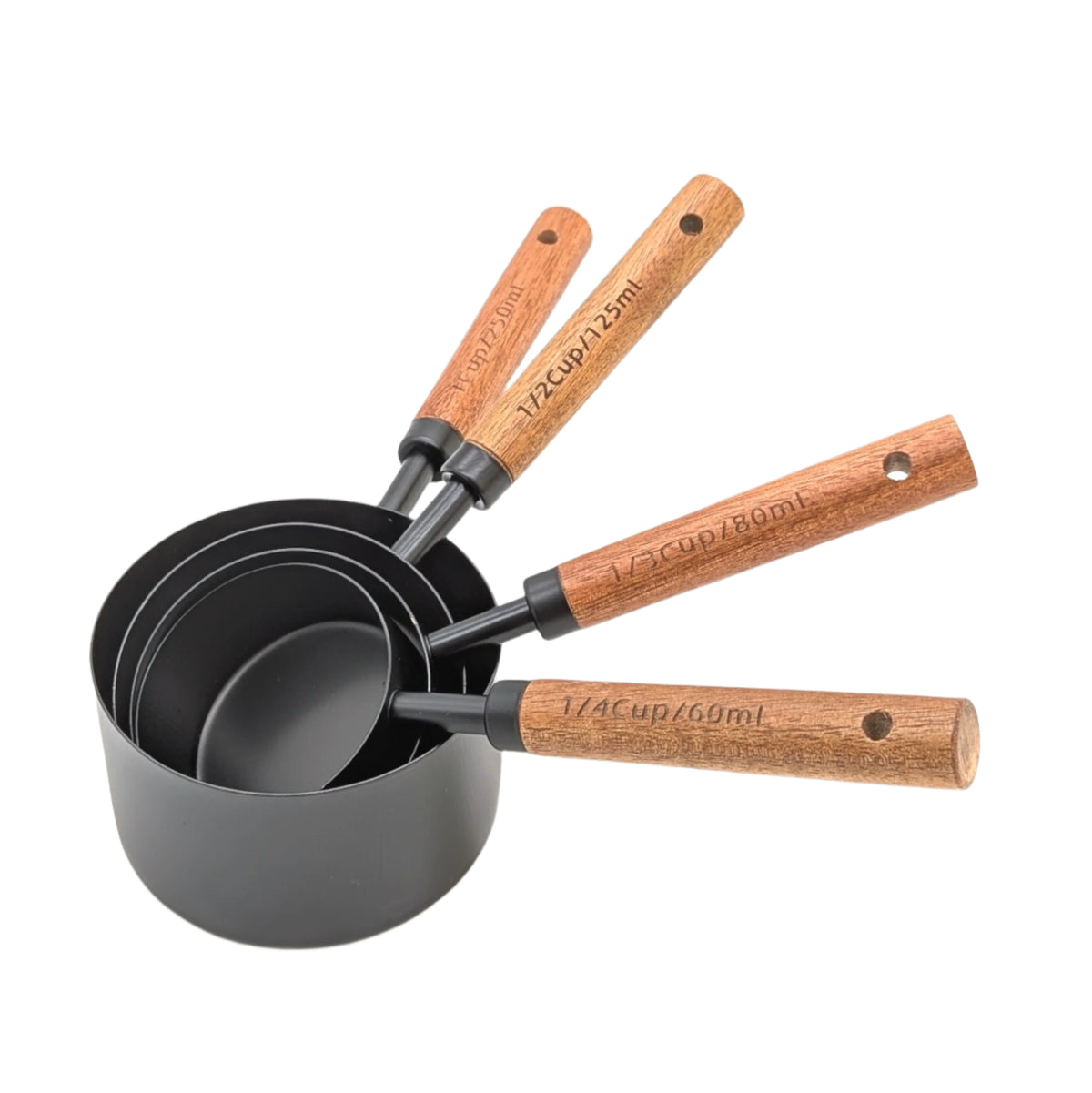 Black Measuring Cups