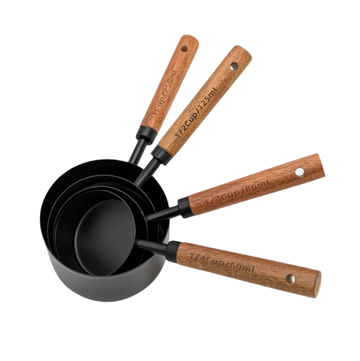 Black Measuring Cups