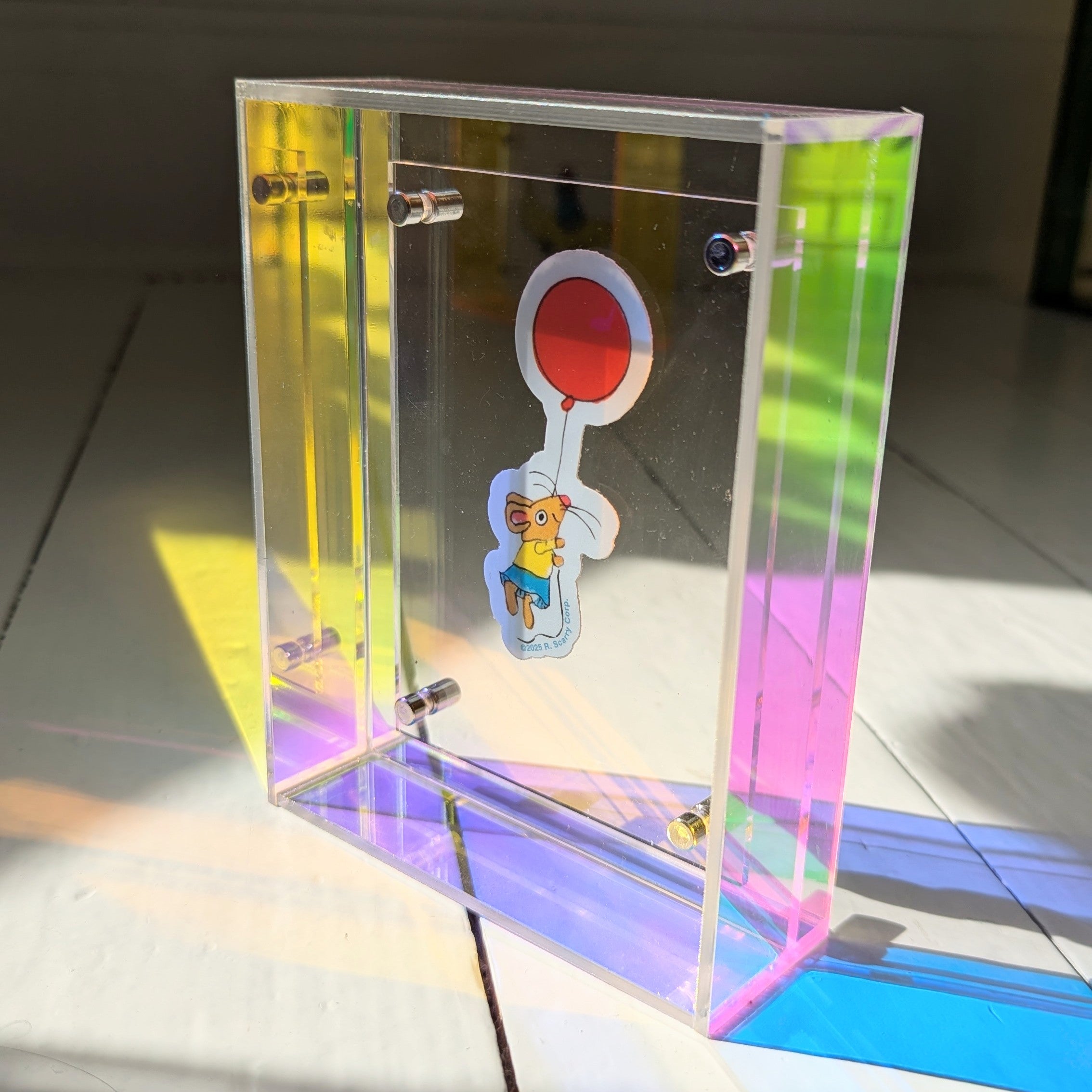 Extra Small Iridescent Acrylic Frame