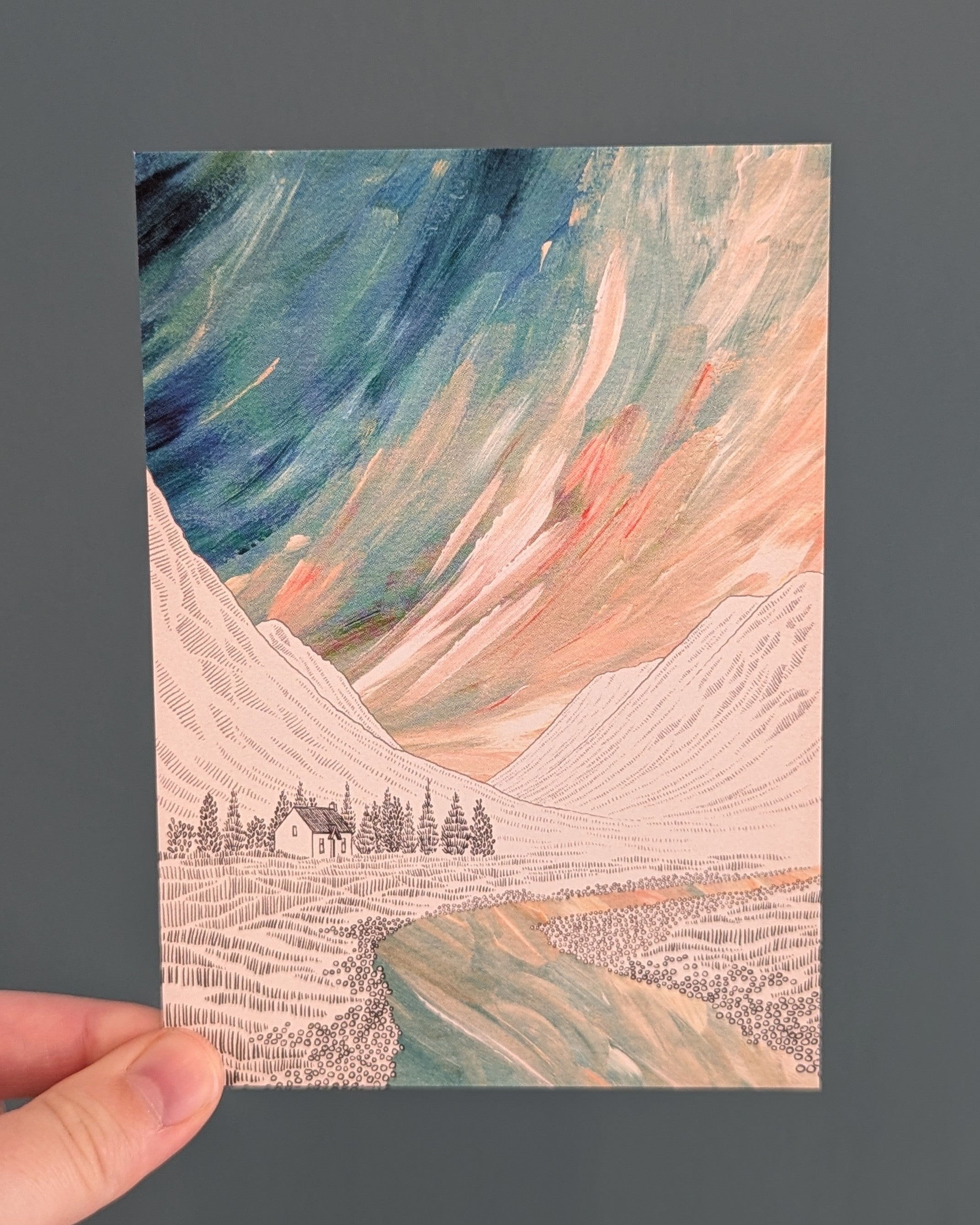 David Fleck Postcard - Glencoe