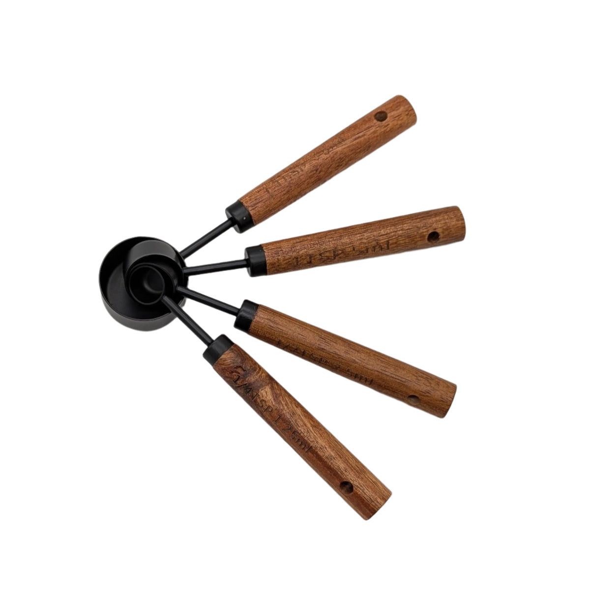 Black Measuring Spoons
