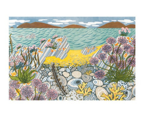 Pebble Shore Blank Card