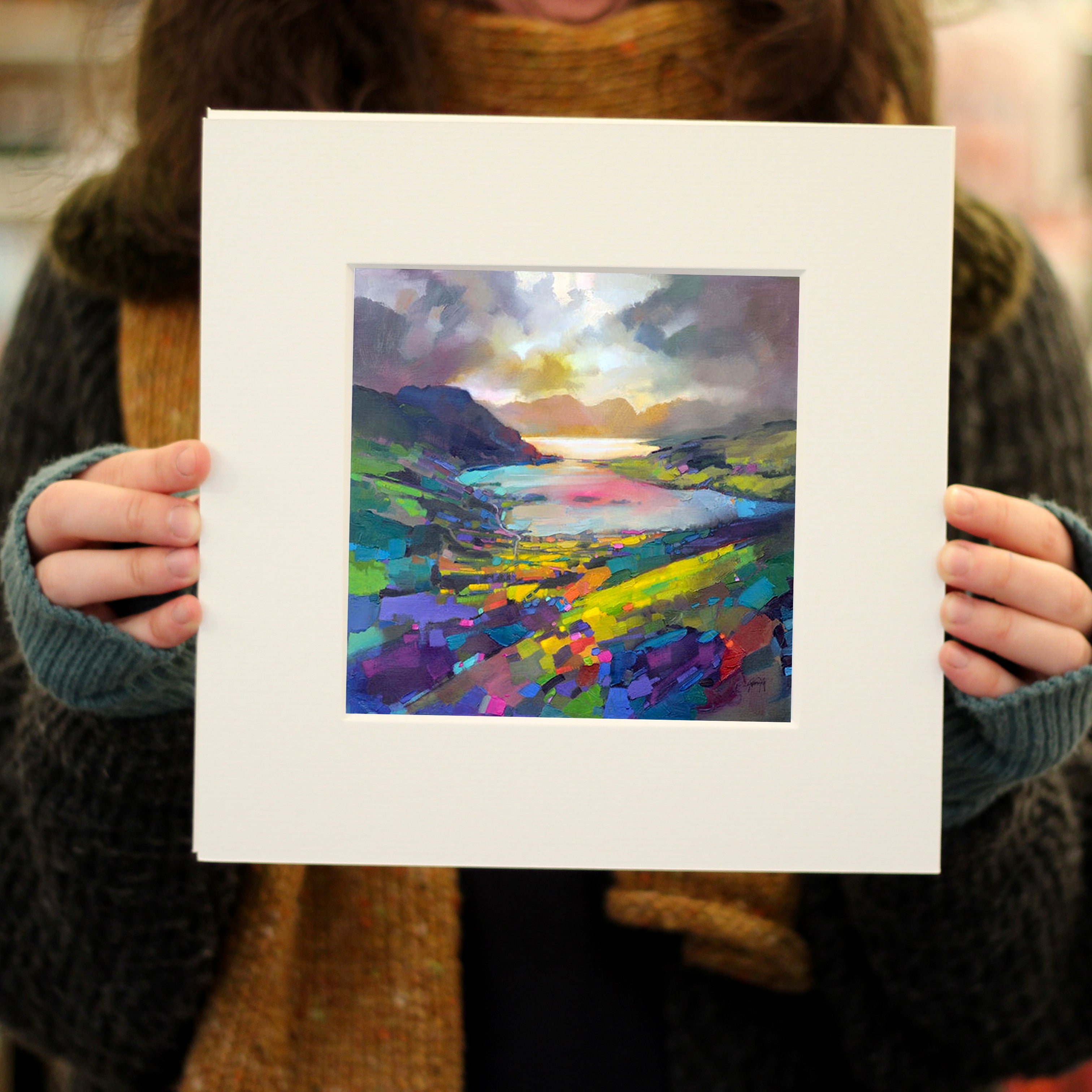 Ballachulish Mounted Art Print