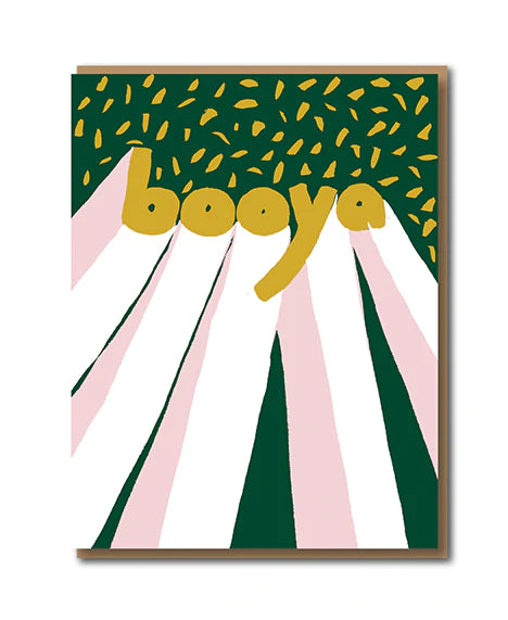 Booya Congratulations Card