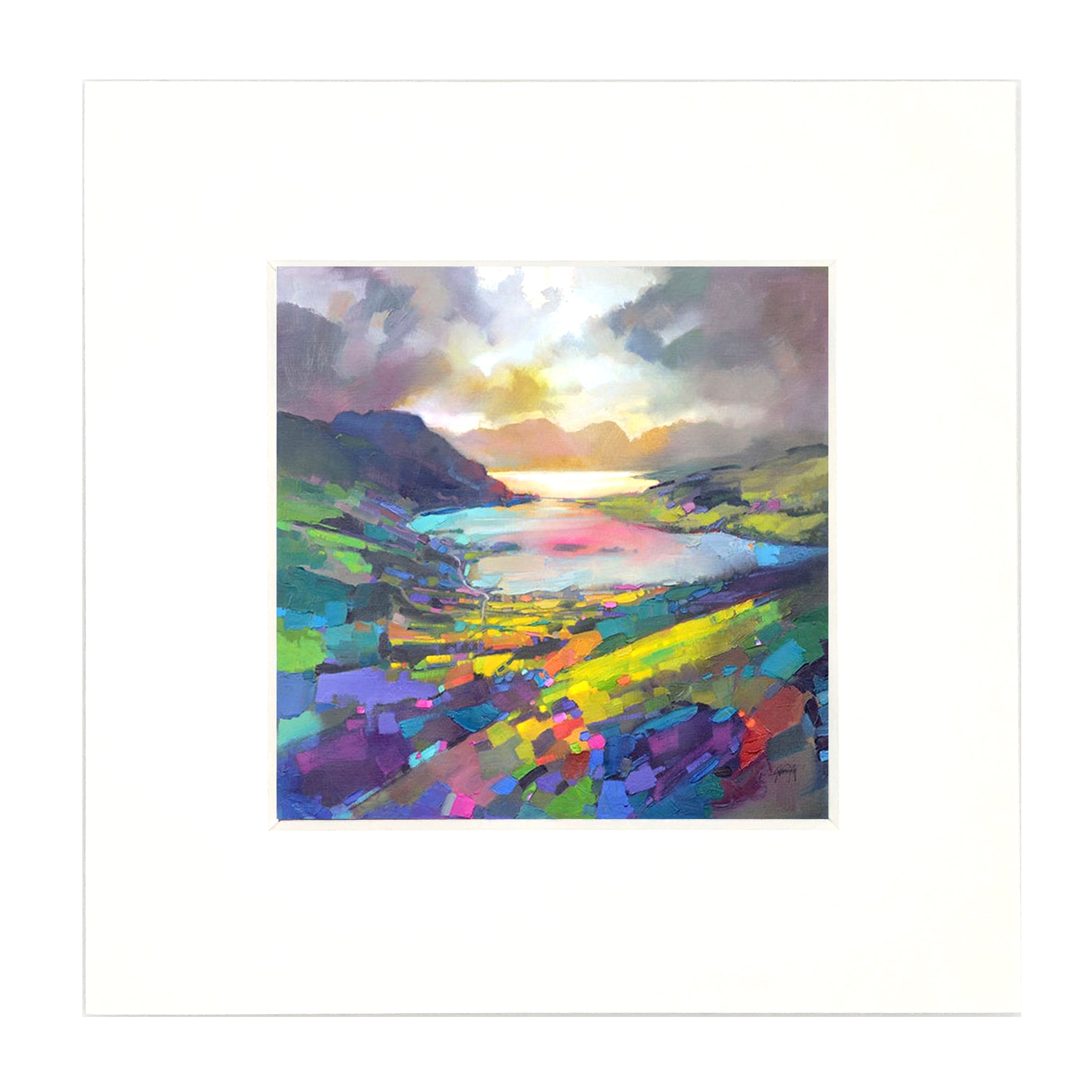 Ballachulish Mounted Art Print
