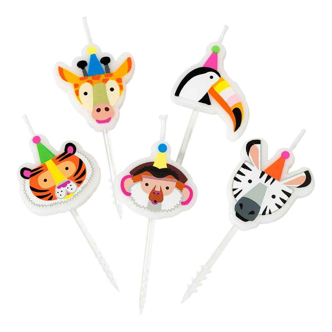 Party Animal Cake Candles