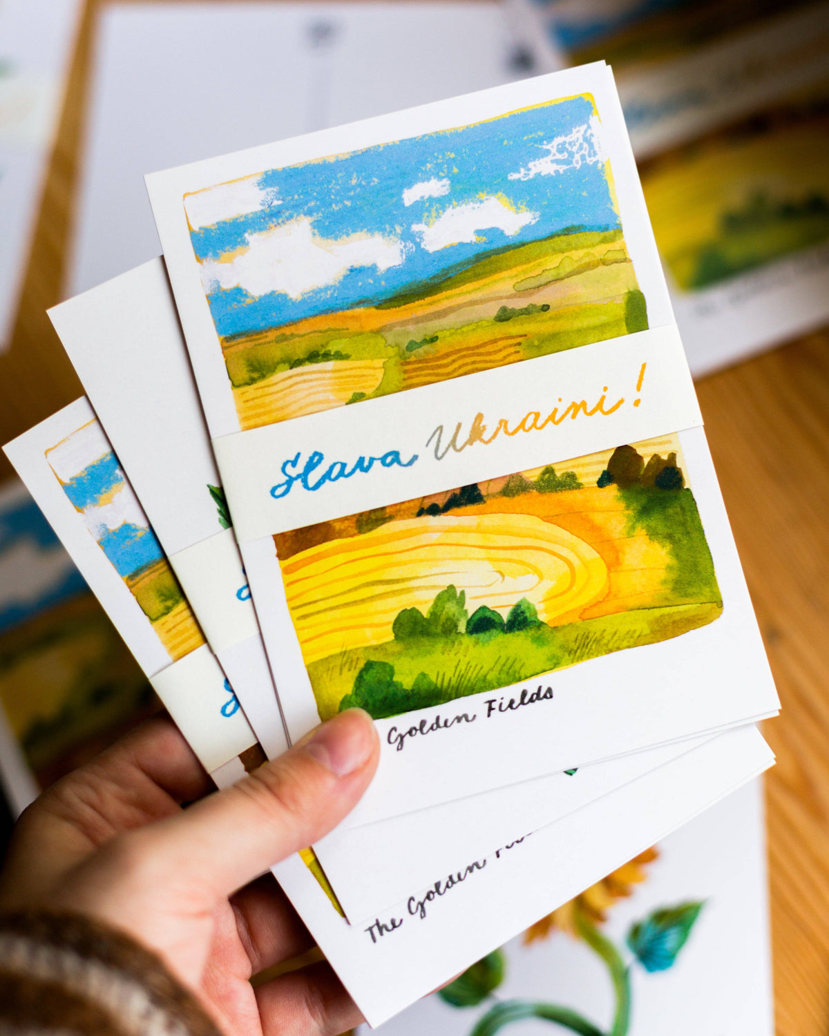 Ukranian Aid Postcard