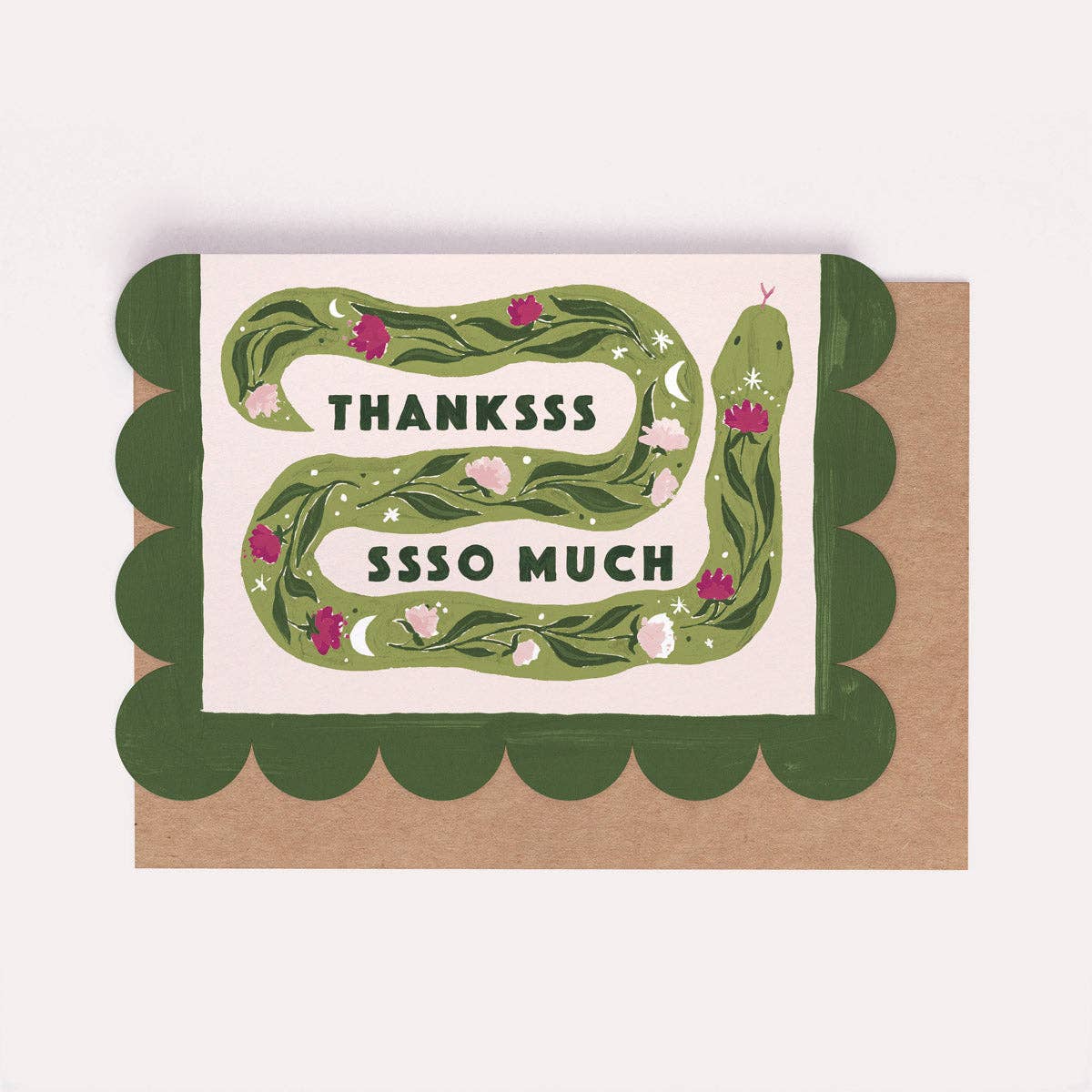 Thanksss Snake Card