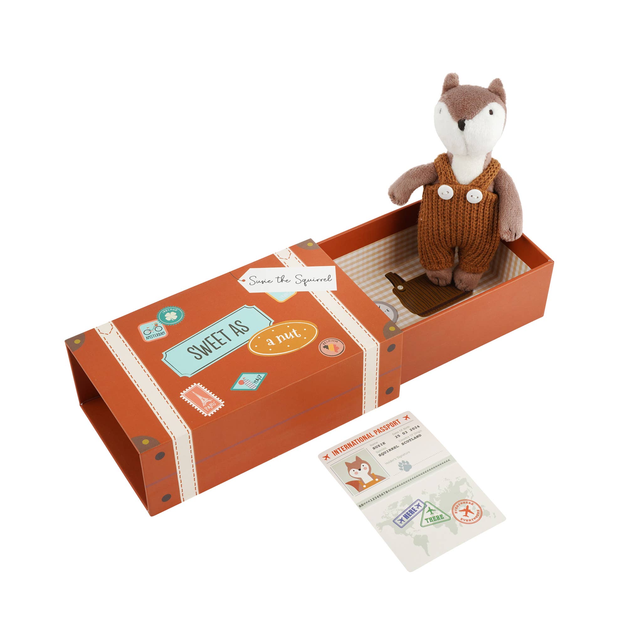 Wild Wanderers 'Susie The Squirrel' Matchbox Toy