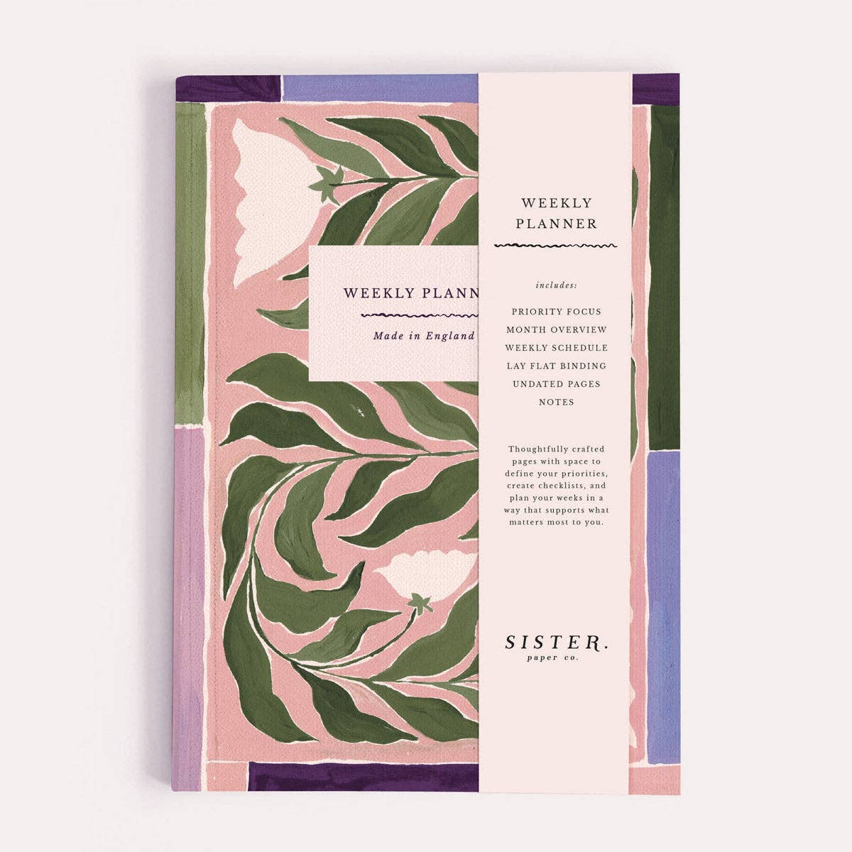 Nurture Botanical Weekly Planner