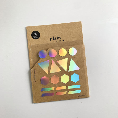 Suatelier Sticker - Plain Holographic Stickers (Large)