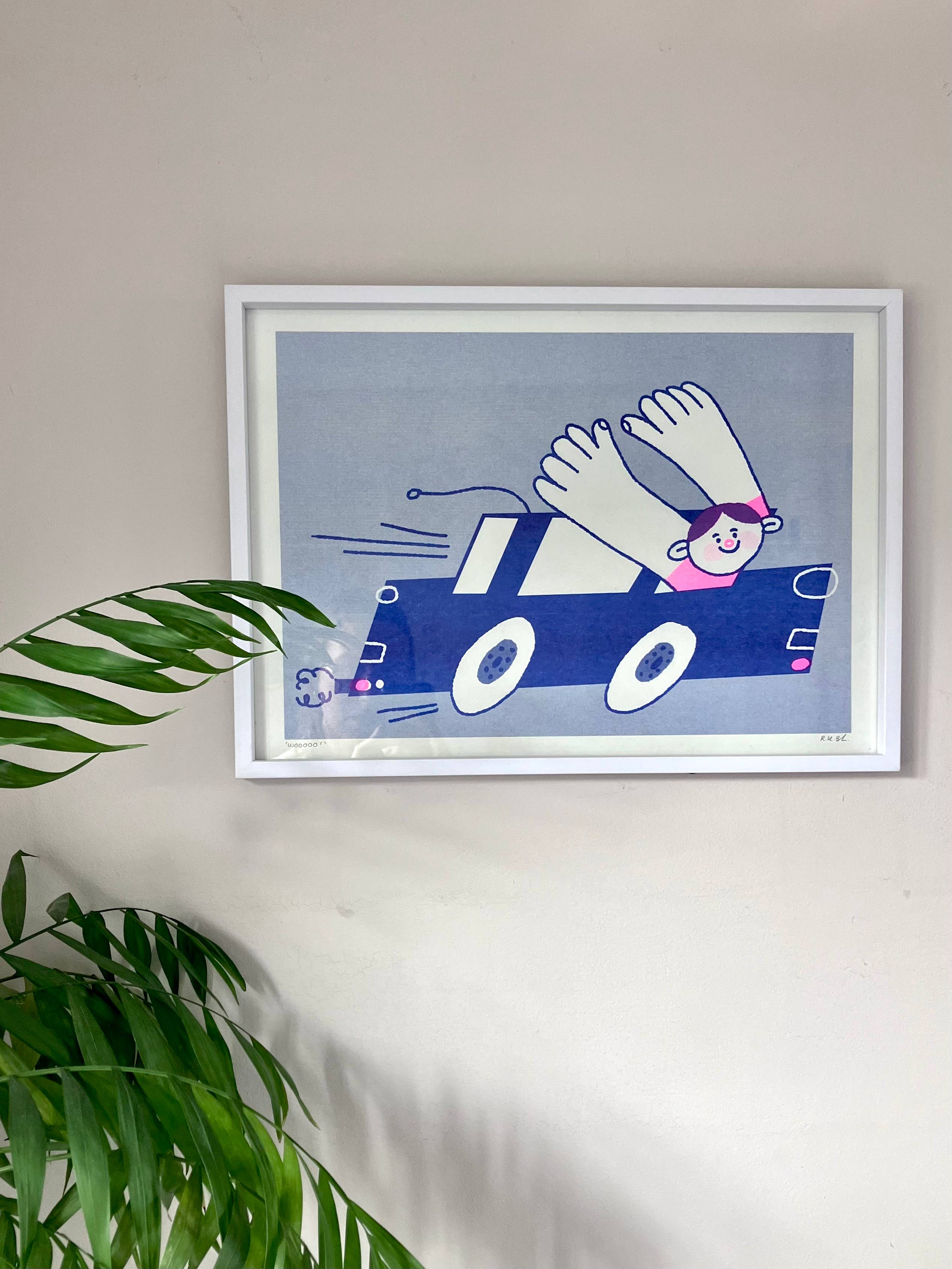 Wooooo! A3 Riso Print
