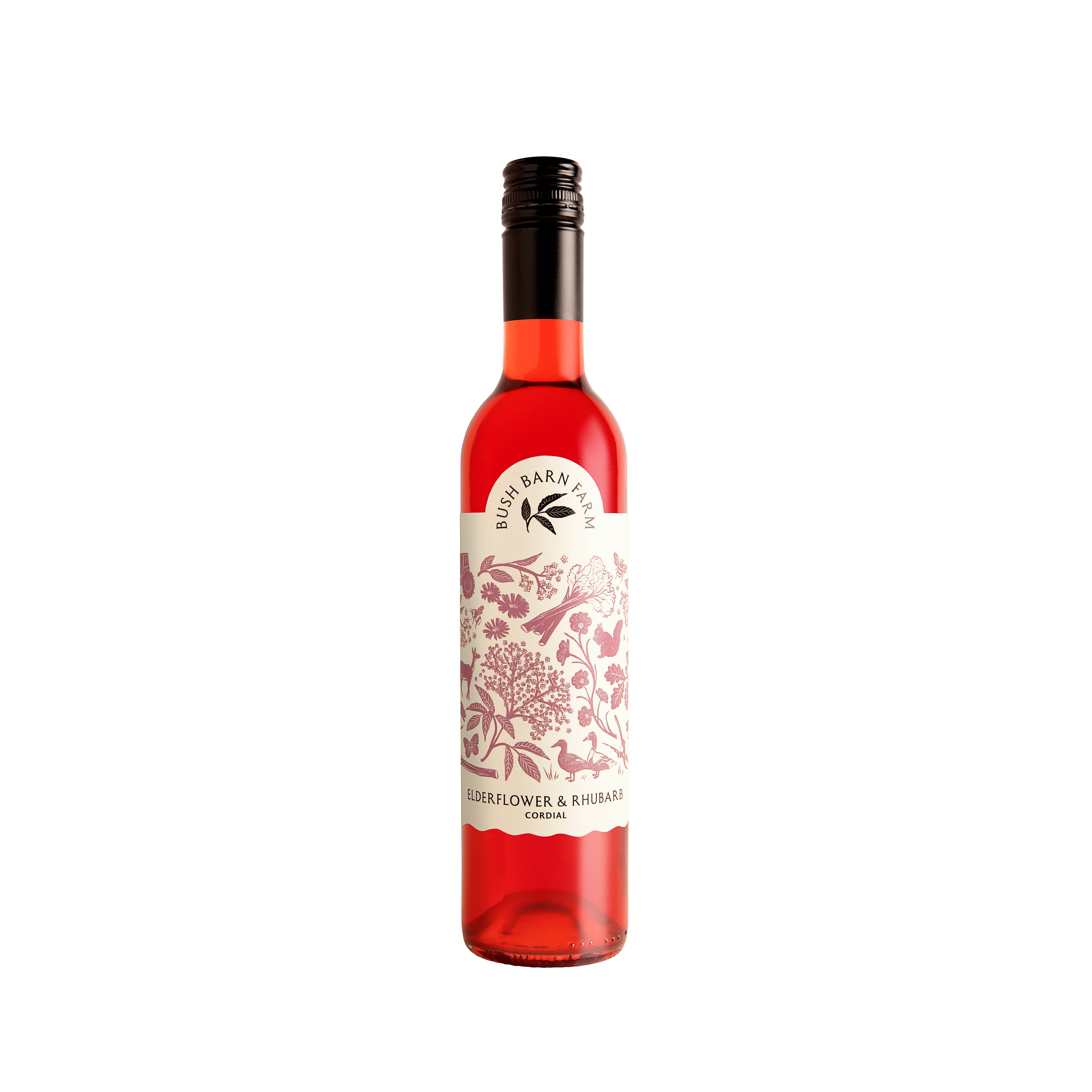 Elderflower & Rhubarb Cordial