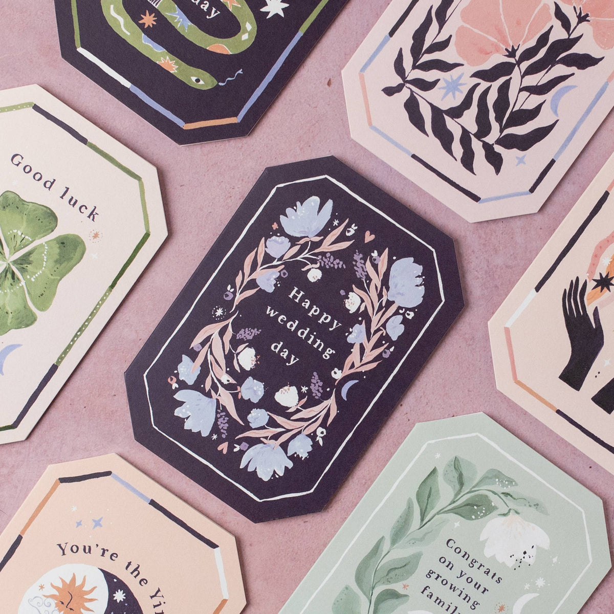 Floral Wedding Card