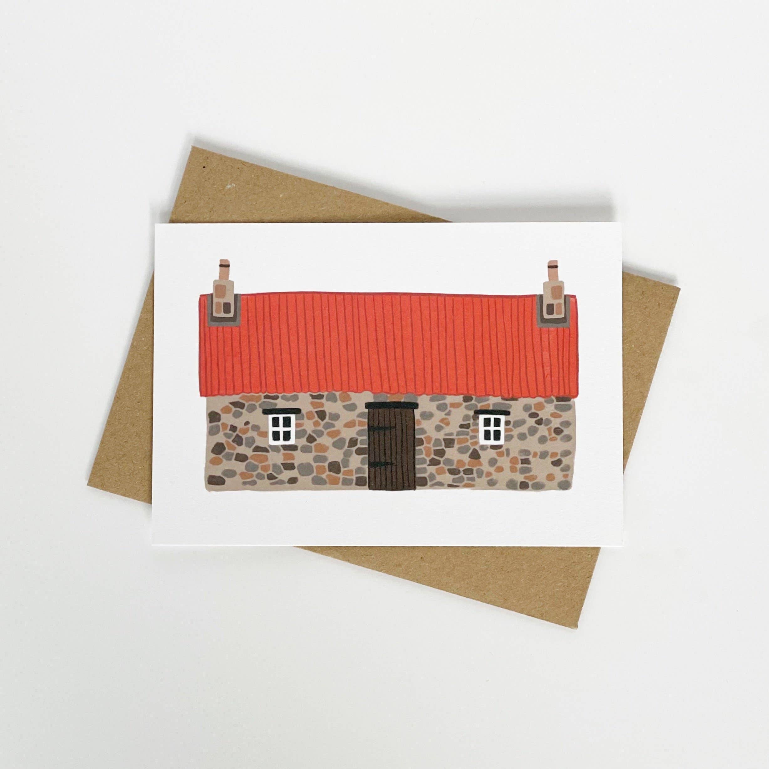 Scottish Bothy Blank Card