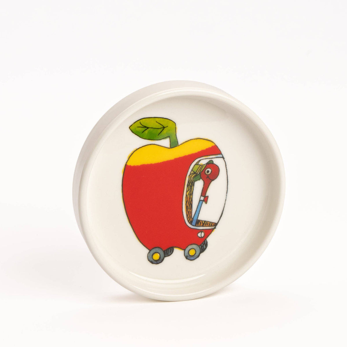 Richard Scarry Applecar Round Trinket Dish