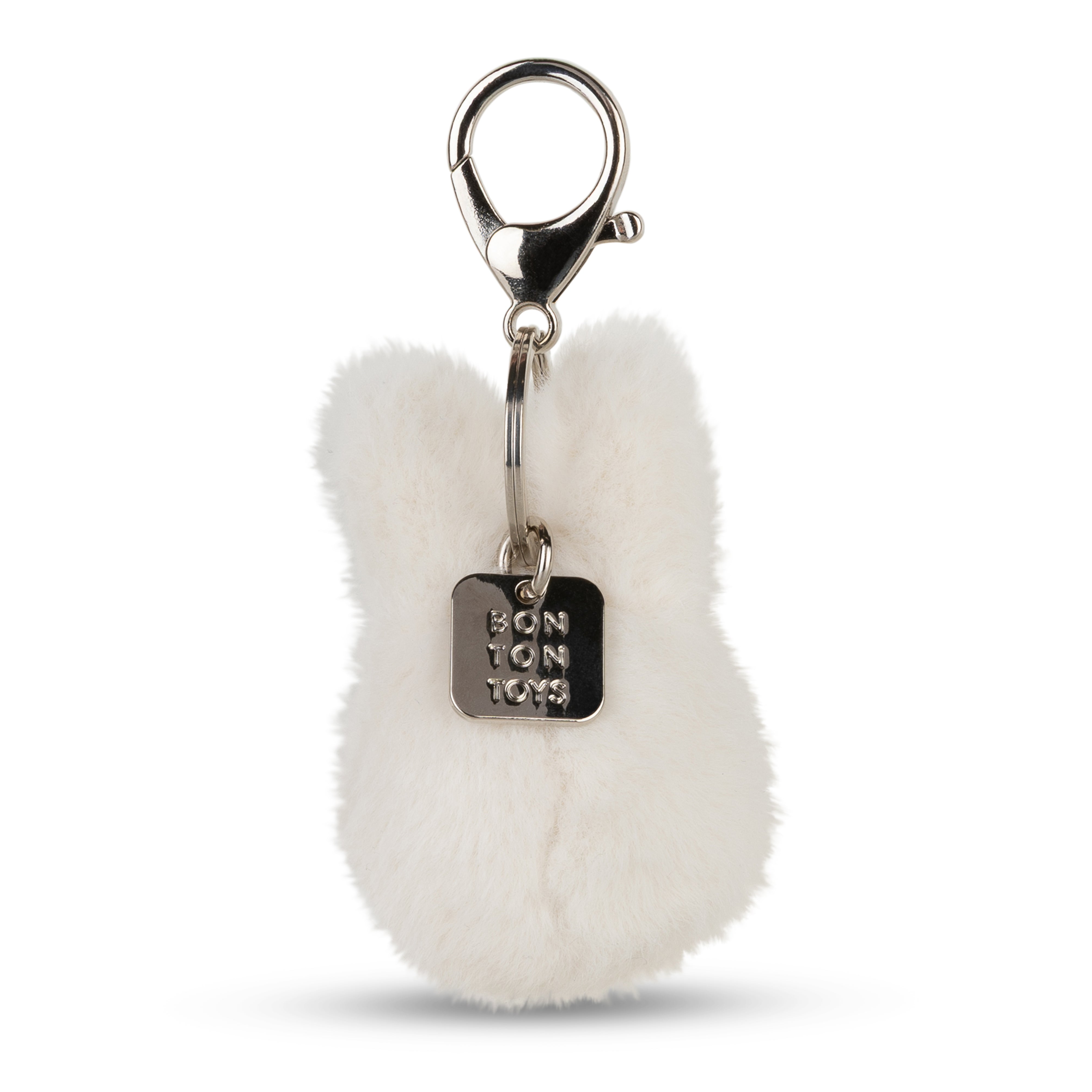 Miffy Fuzzy Eco Keychain Off White