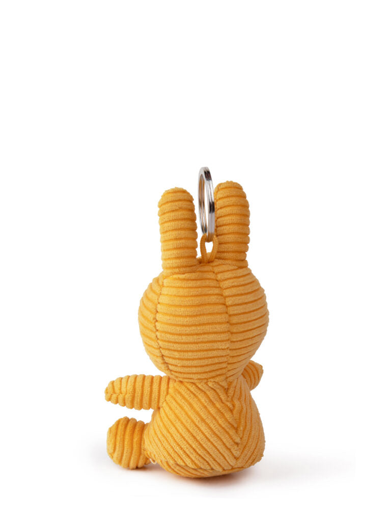 Miffy Yellow Corduroy Keyring
