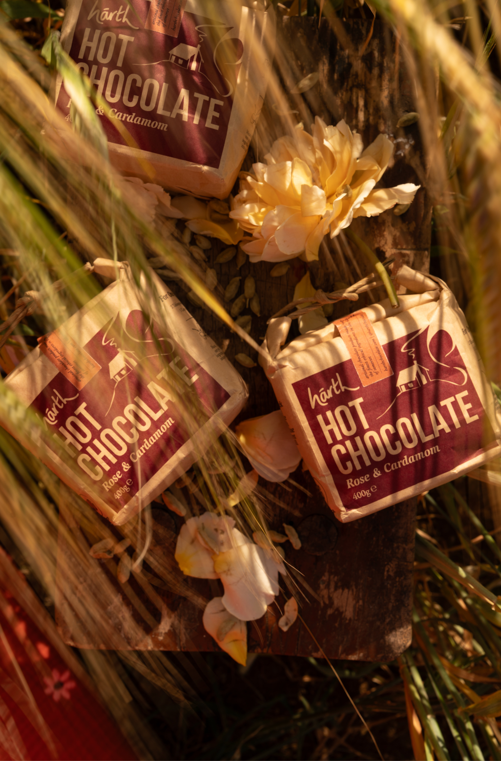 Rose & Cardamom Hot Chocolate