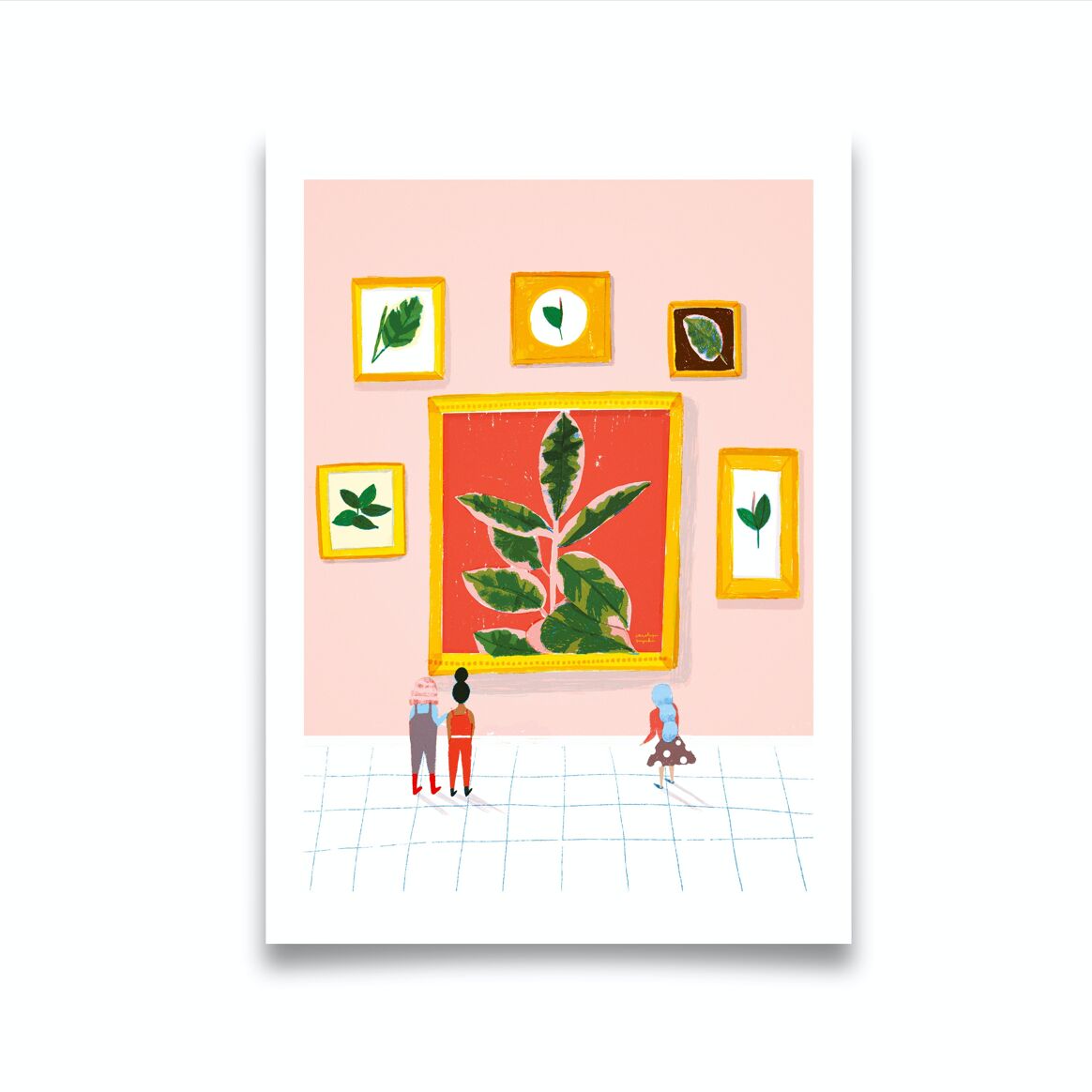 Ficus Elastica Fine Art Print