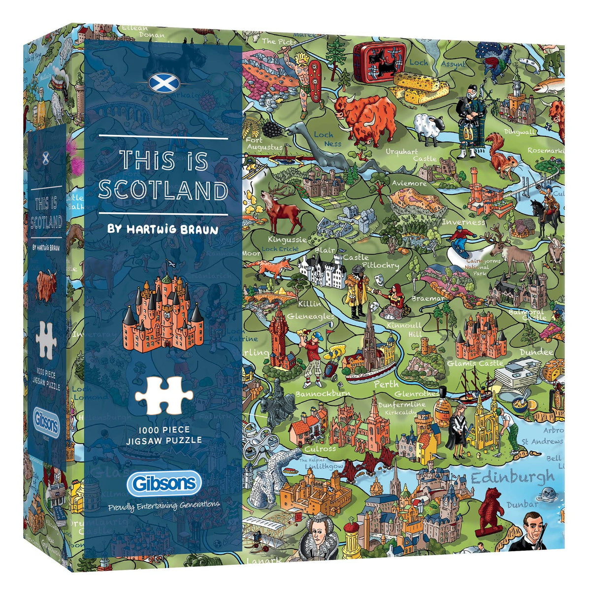 This is Scotland 1000 Piece Jigsaw Puzzle