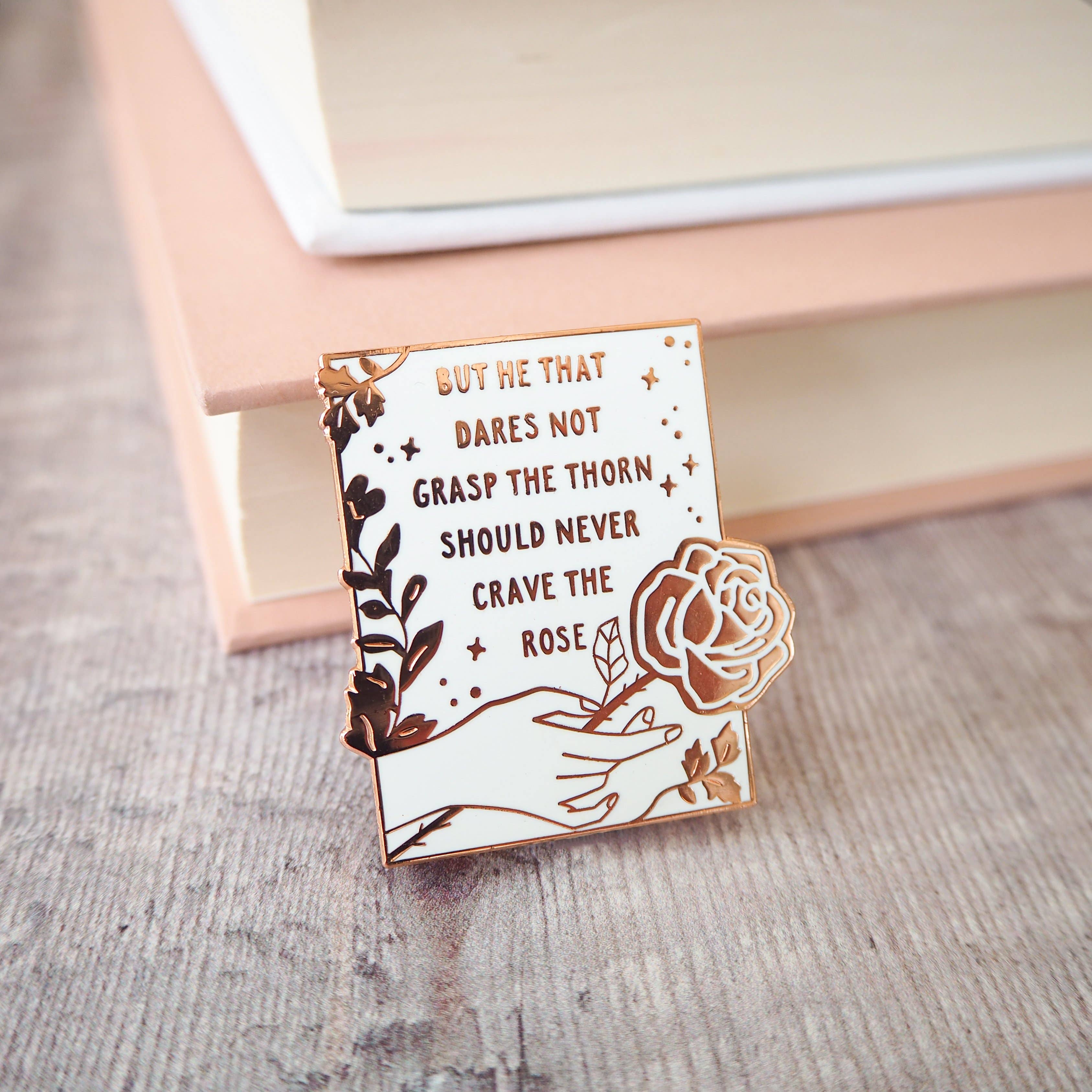 Anne Brontë Enamel Pin Badge