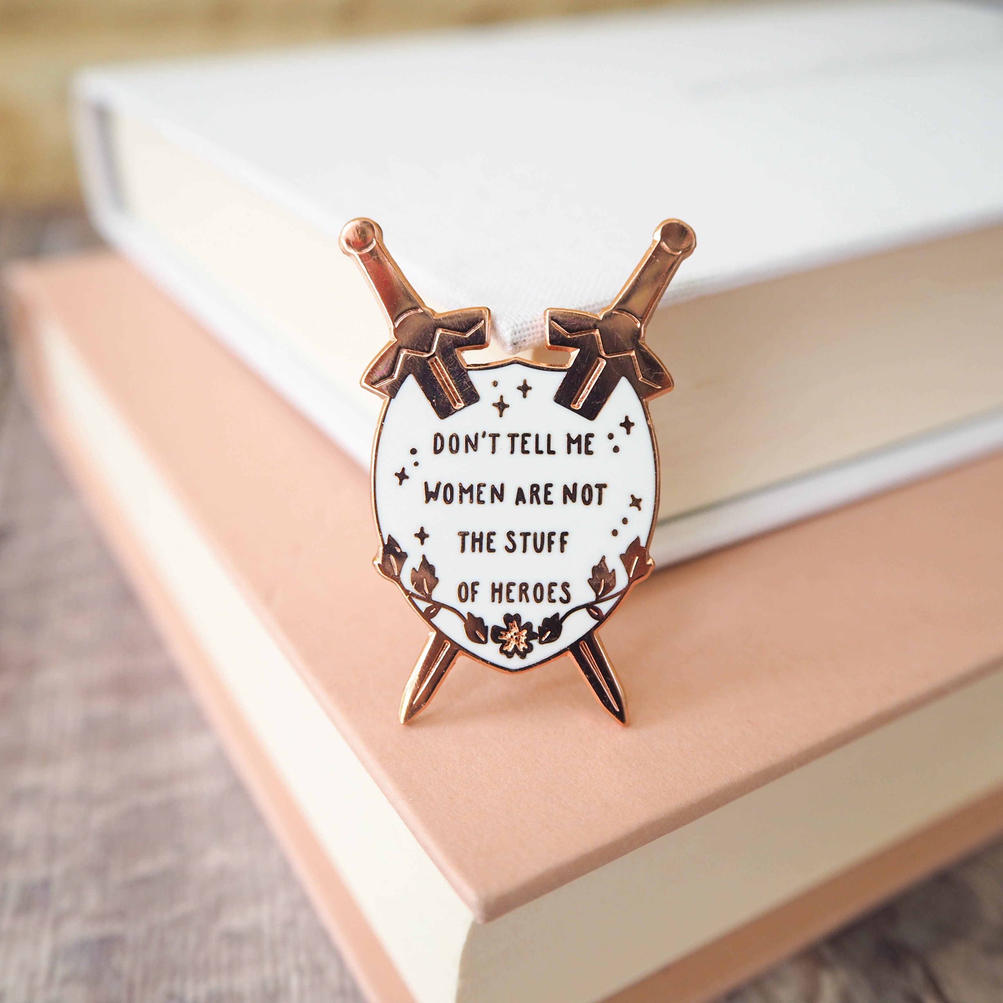 Qiu Jin Enamel Pin Badge