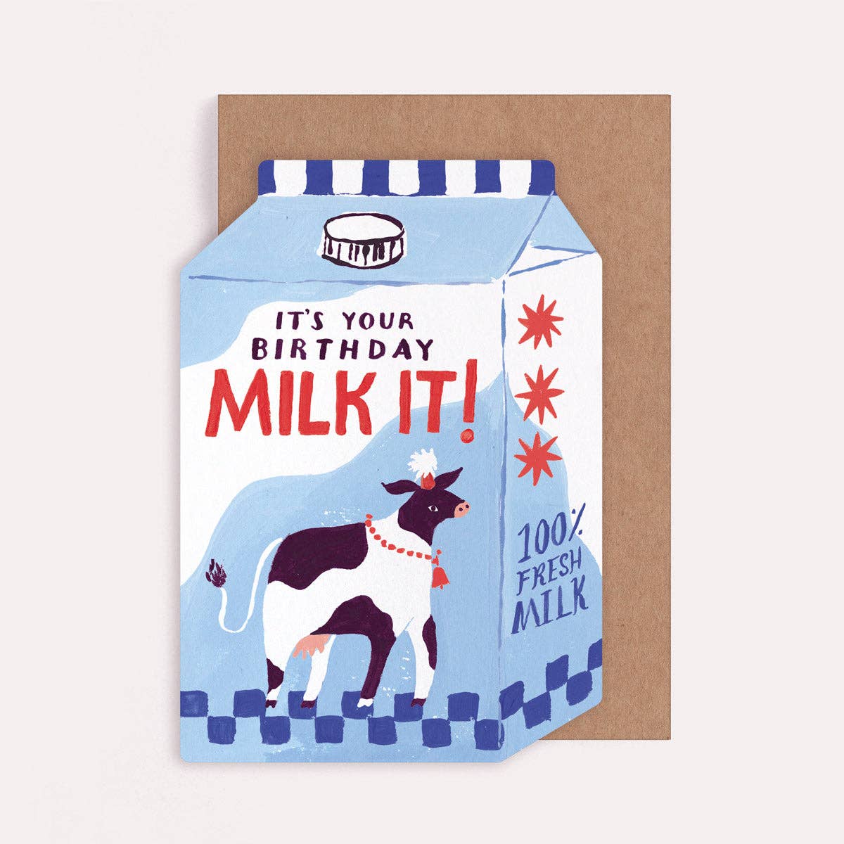 Milk It Birthday Card