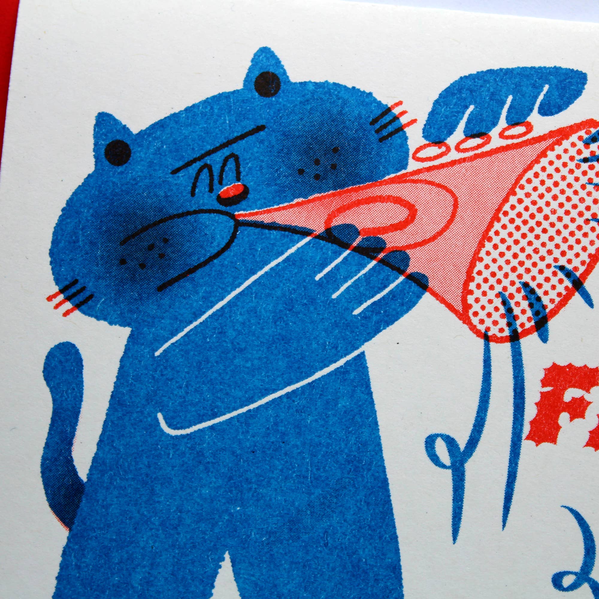 Cat Happy Father's Day Card
