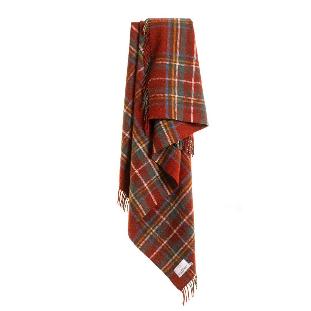 Antique Royal Stewart Tartan Pure New Wool Throw