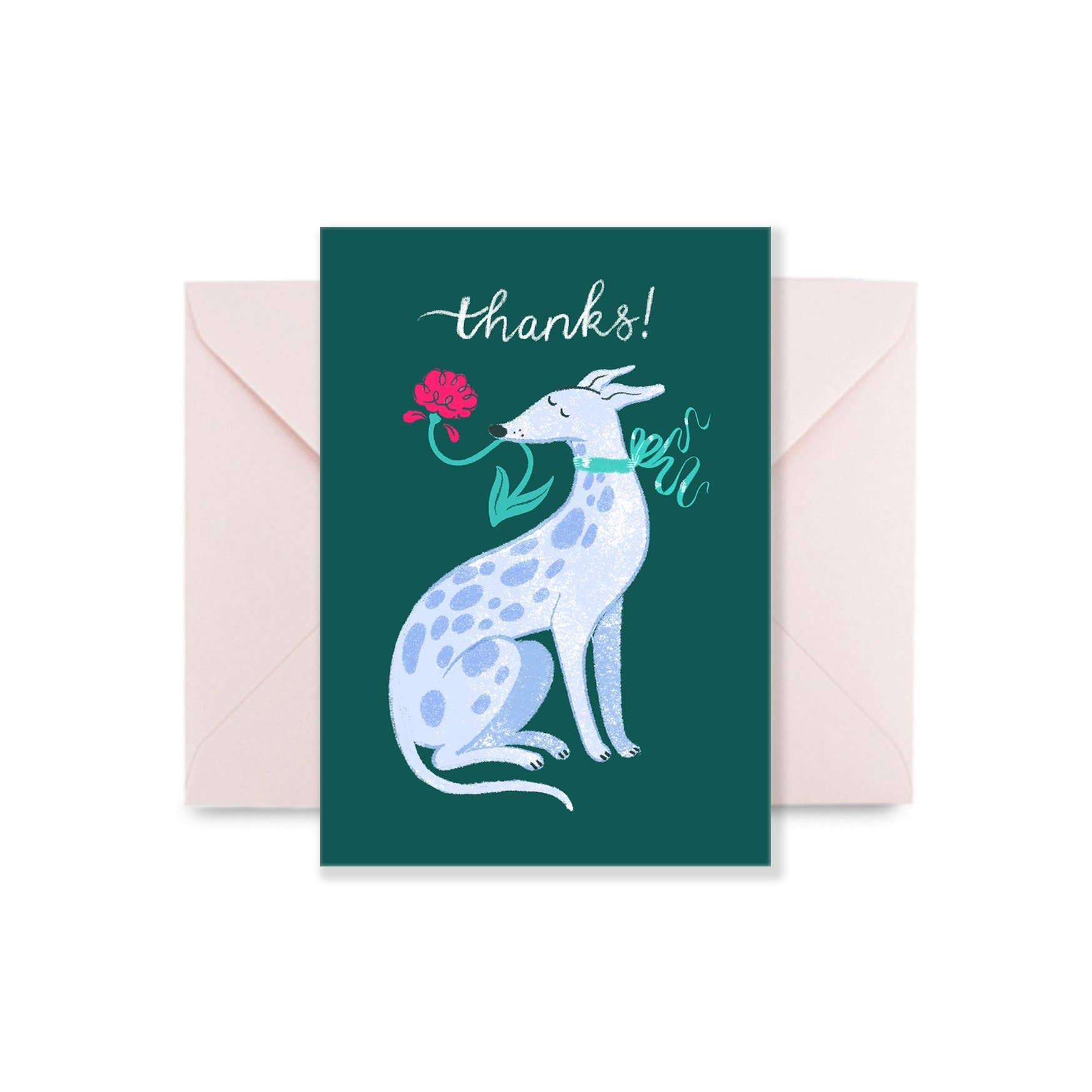 Hound Pack Of 4 Thank You Cards