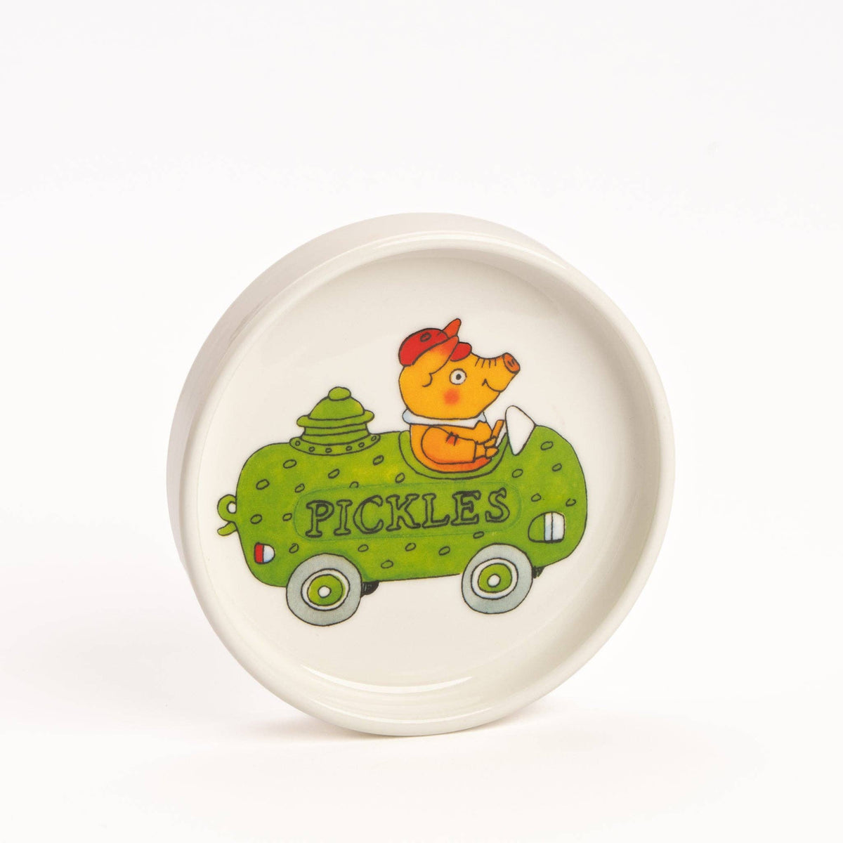 Richard Scarry PickleCar Round Trinket Dish