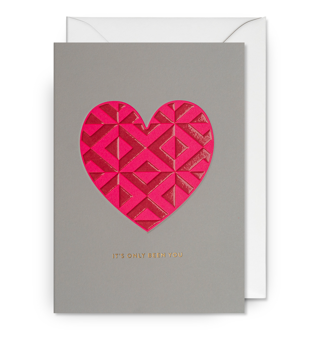 It's Only Been You Heart Card