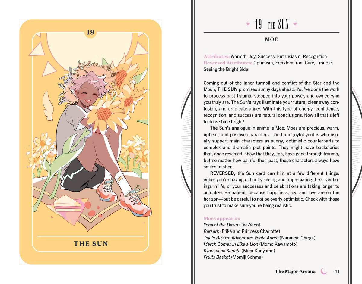 Anime Tarot Deck & Guidebook