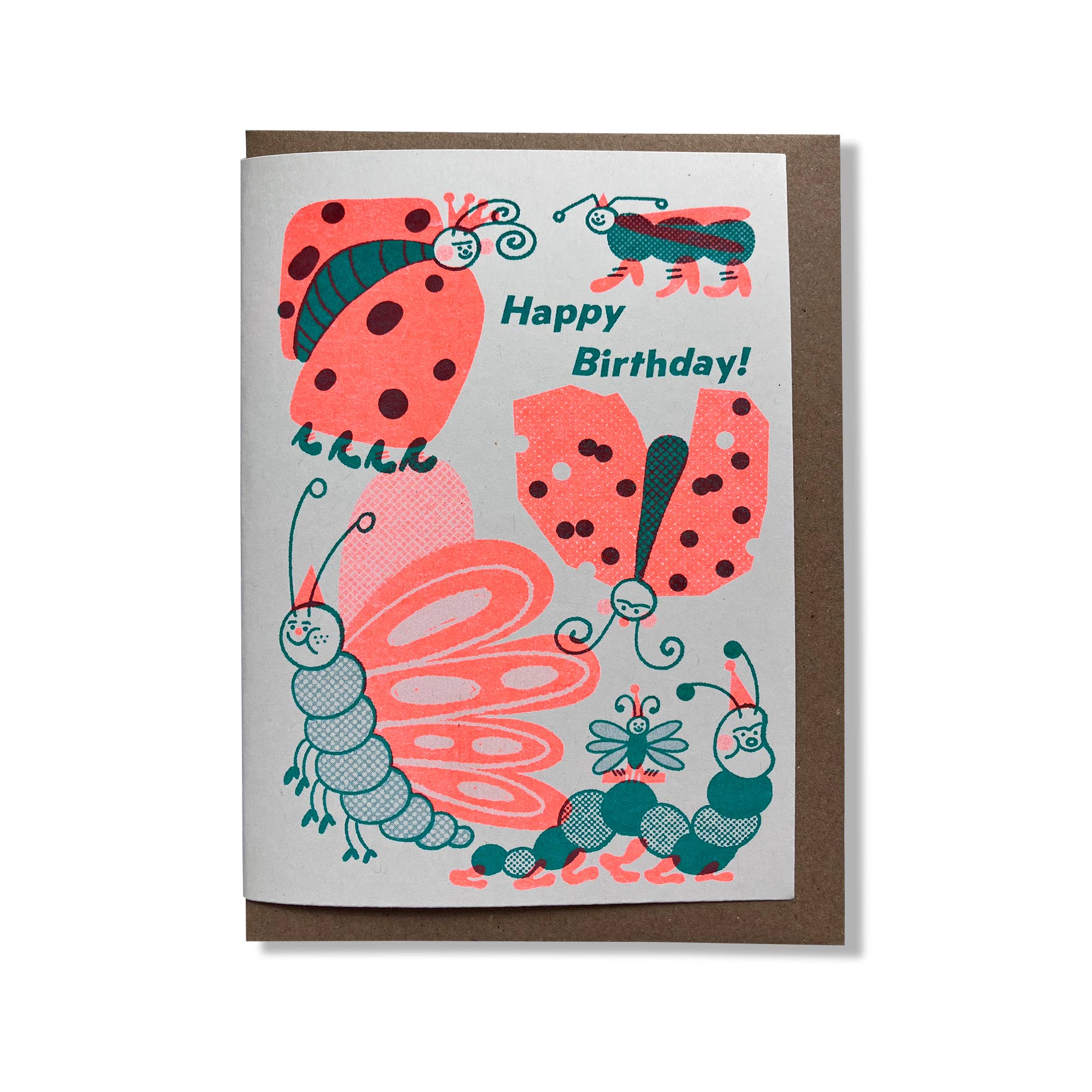 Birthday Bugs Card 