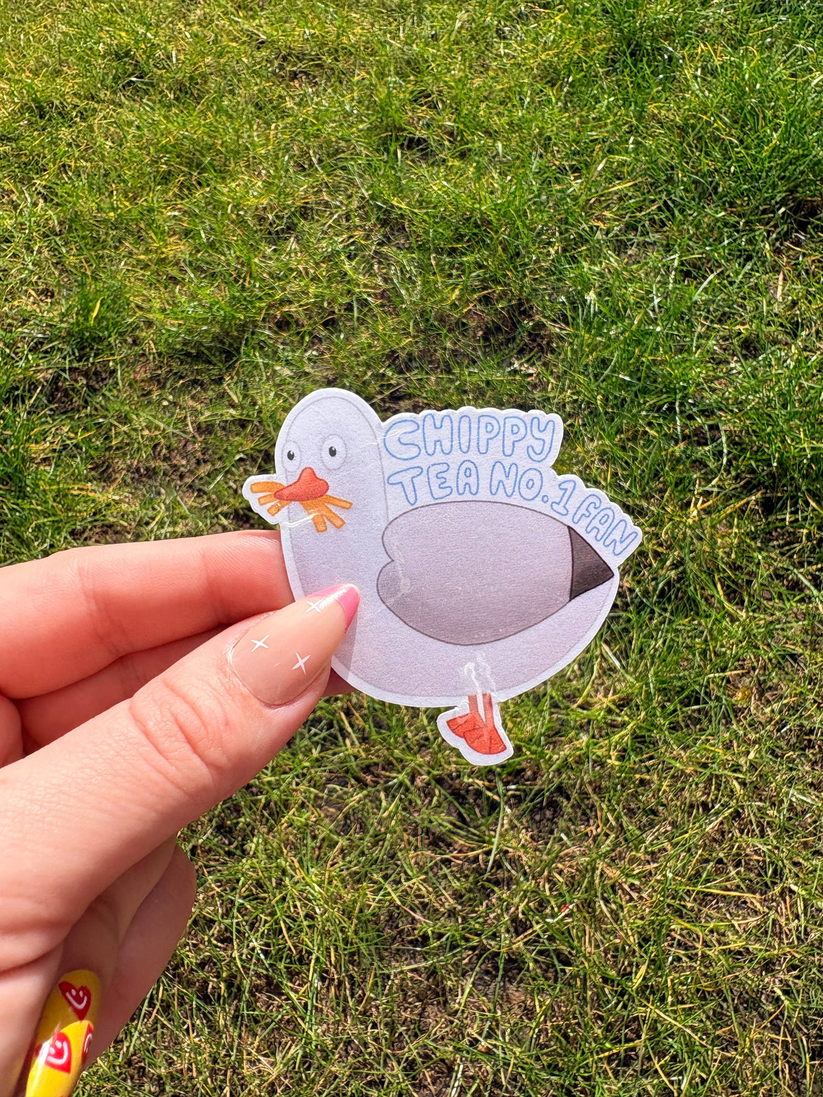 Chippy Tea Sticker